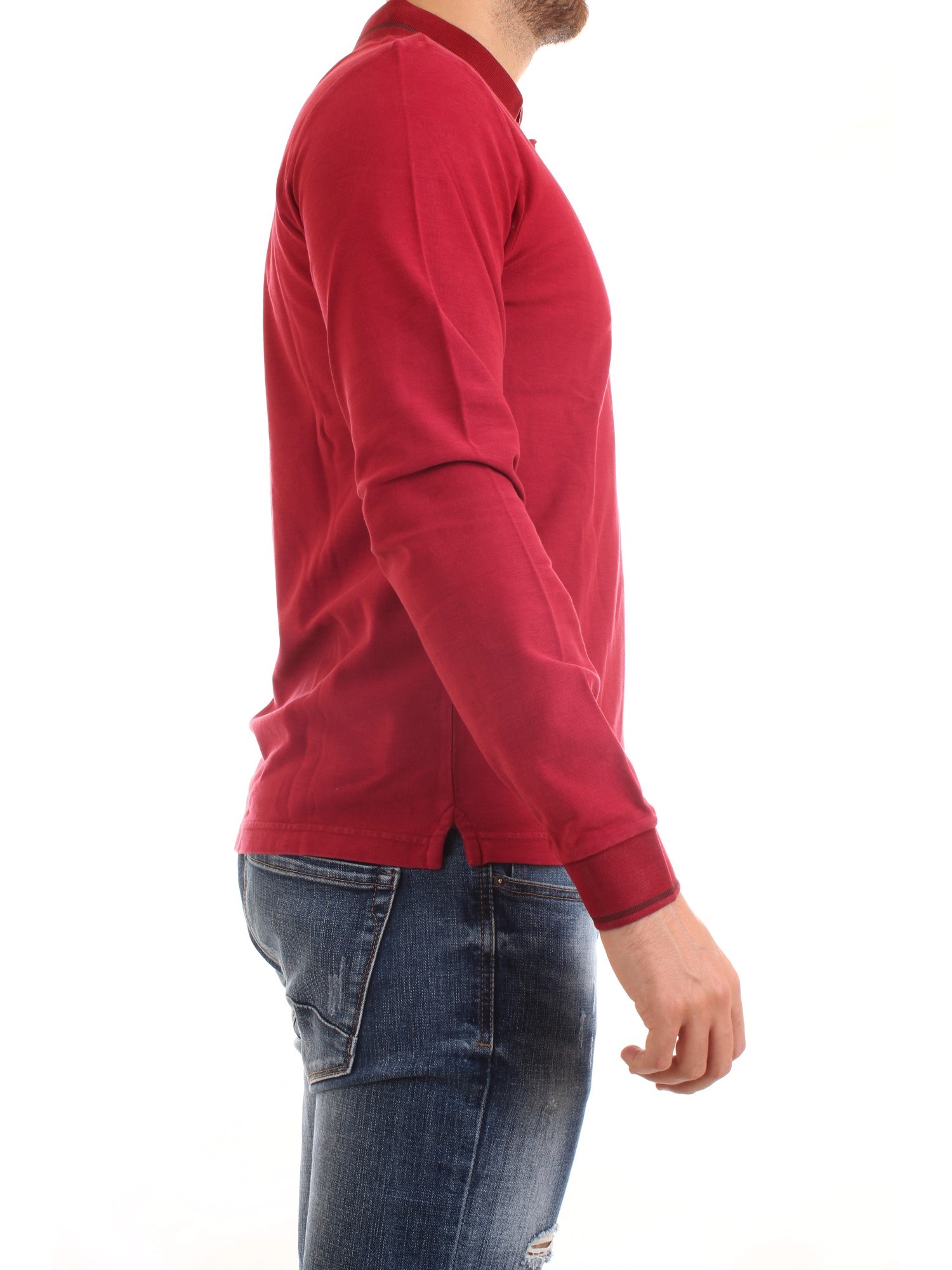 AERONAUTICA MILITARE 202PO1485P144 Bordeaux Clothing Man Polo shirt AERONAUTICA MILITARE 202PO1485P144 Bordeaux Clothing Man Polo shirt