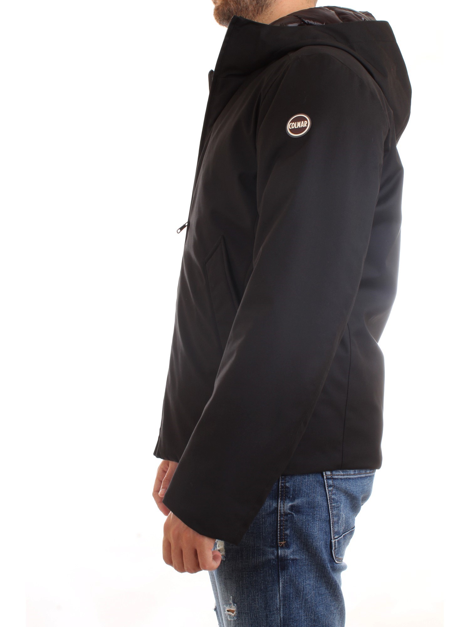 COLMAR ORIGINALS 1287 8UX Black Clothing Man Duvet COLMAR ORIGINALS 1287 8UX Black Clothing Man Duvet