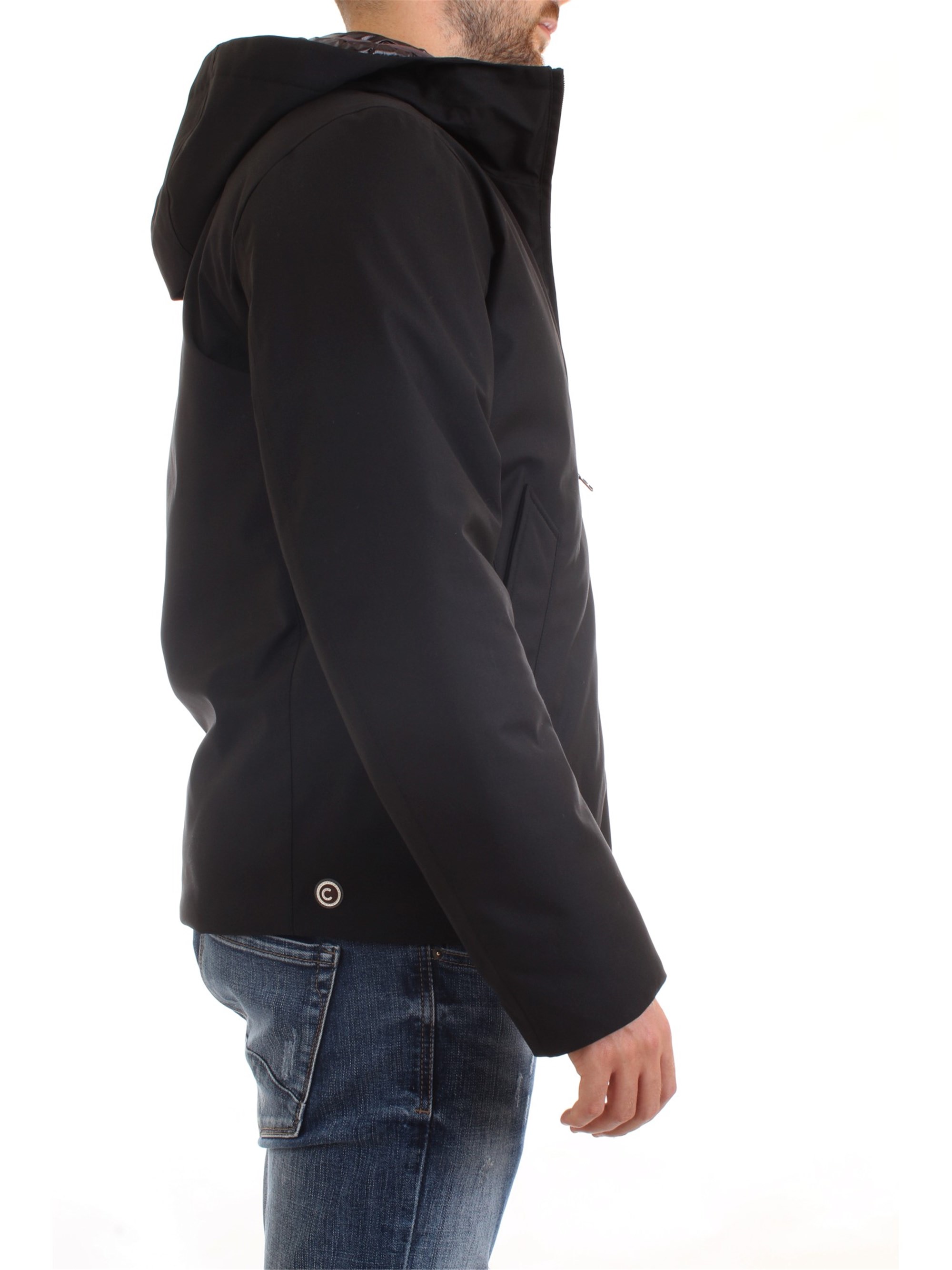 COLMAR ORIGINALS 1287 8UX Black Clothing Man Duvet COLMAR ORIGINALS 1287 8UX Black Clothing Man Duvet