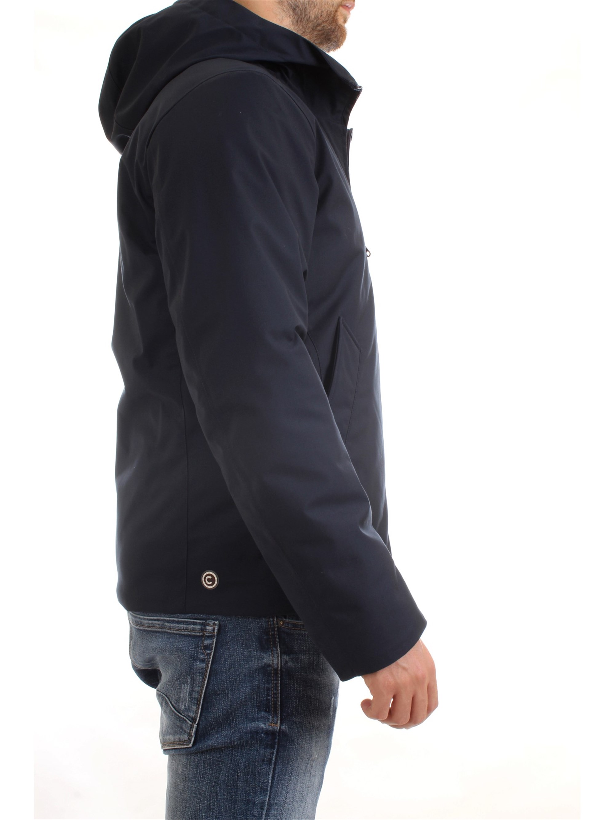 COLMAR ORIGINALS 1287 8UX Blue Clothing Man Duvet COLMAR ORIGINALS 1287 8UX Blue Clothing Man Duvet