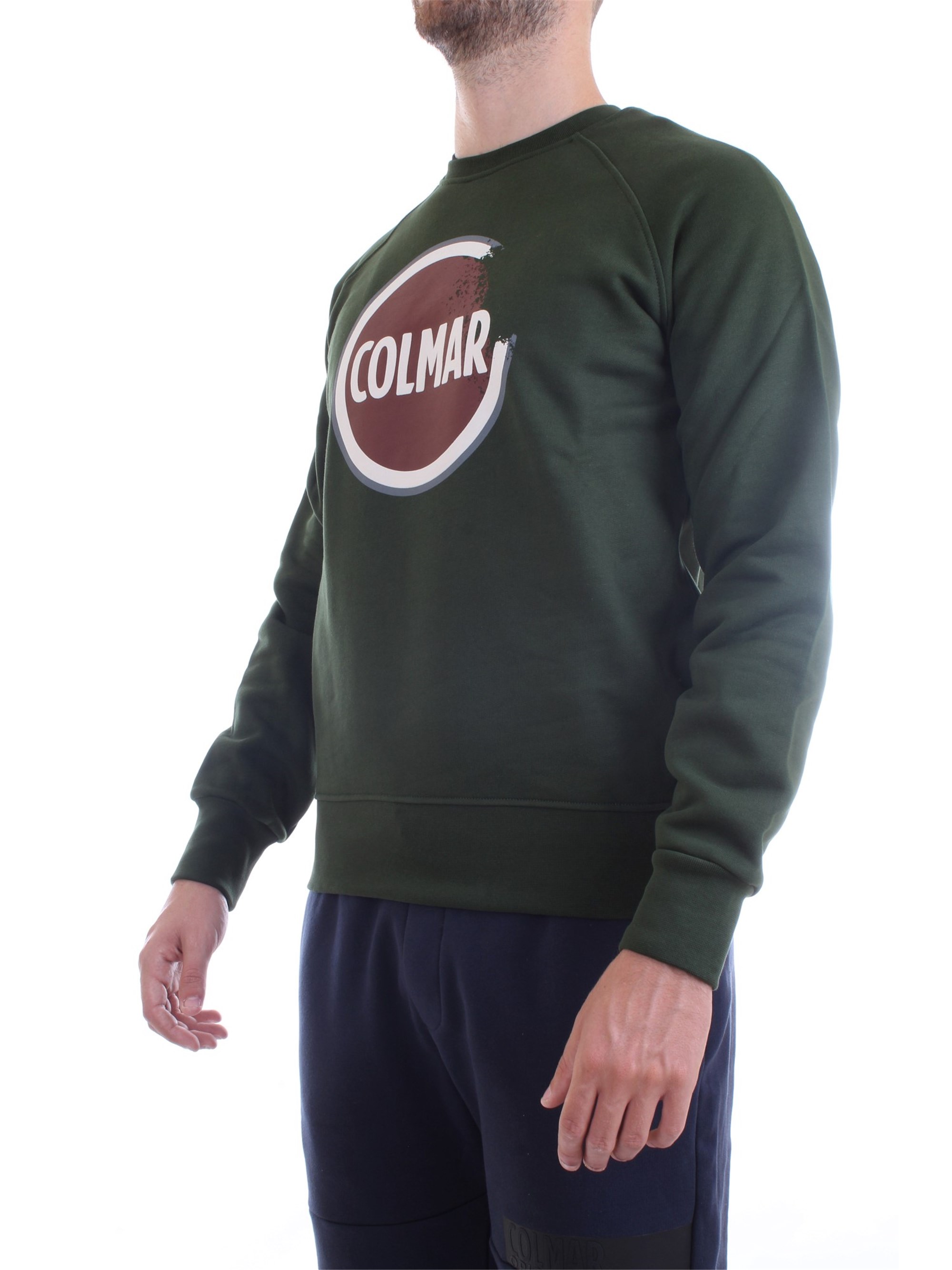 COLMAR ORIGINALS 8268R 6UX Green Clothing Man Sweater COLMAR ORIGINALS 8268R 6UX Green Clothing Man Sweater