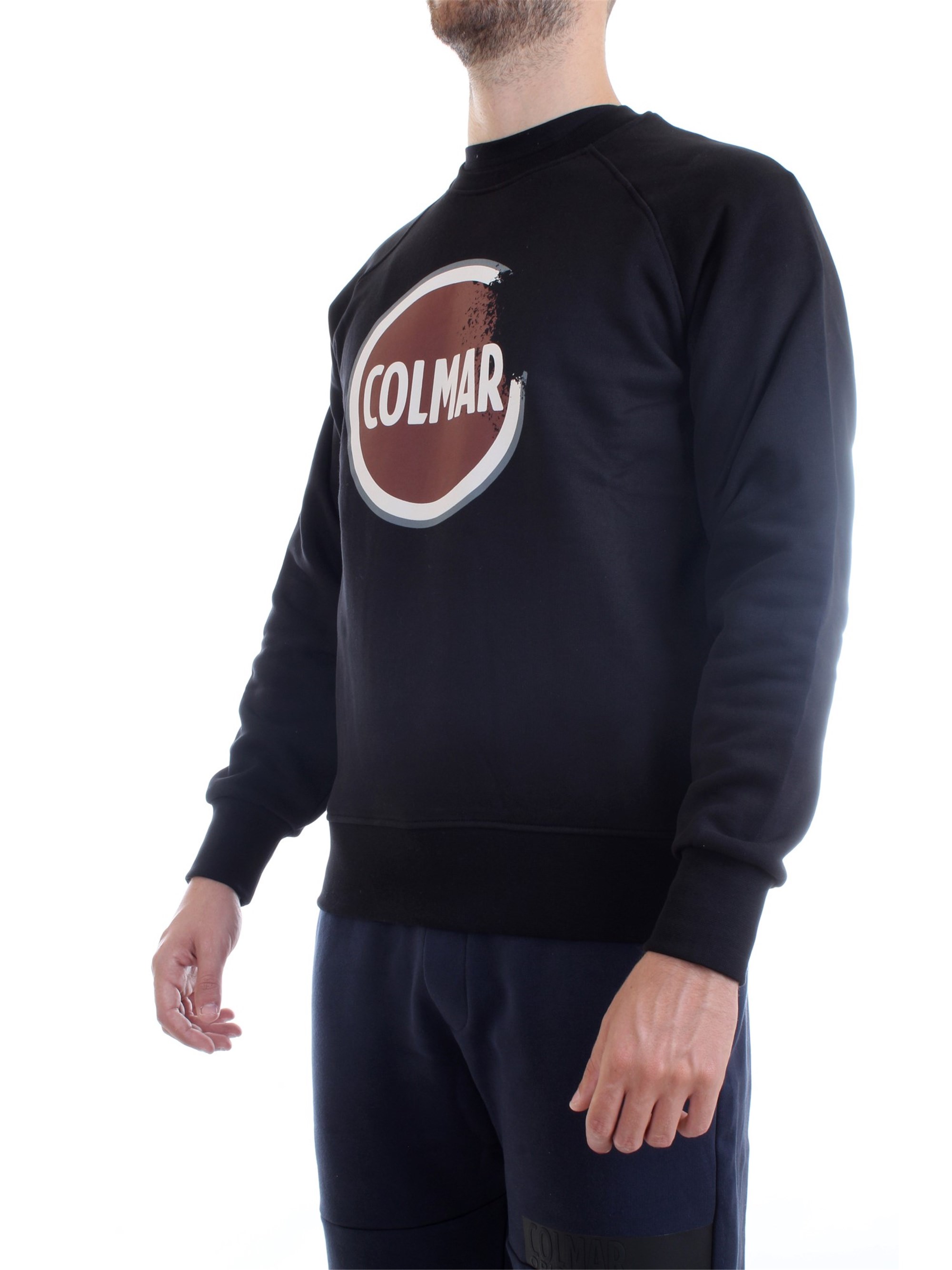 COLMAR ORIGINALS 8268R 6UX Black Clothing Man Sweater COLMAR ORIGINALS 8268R 6UX Black Clothing Man Sweater