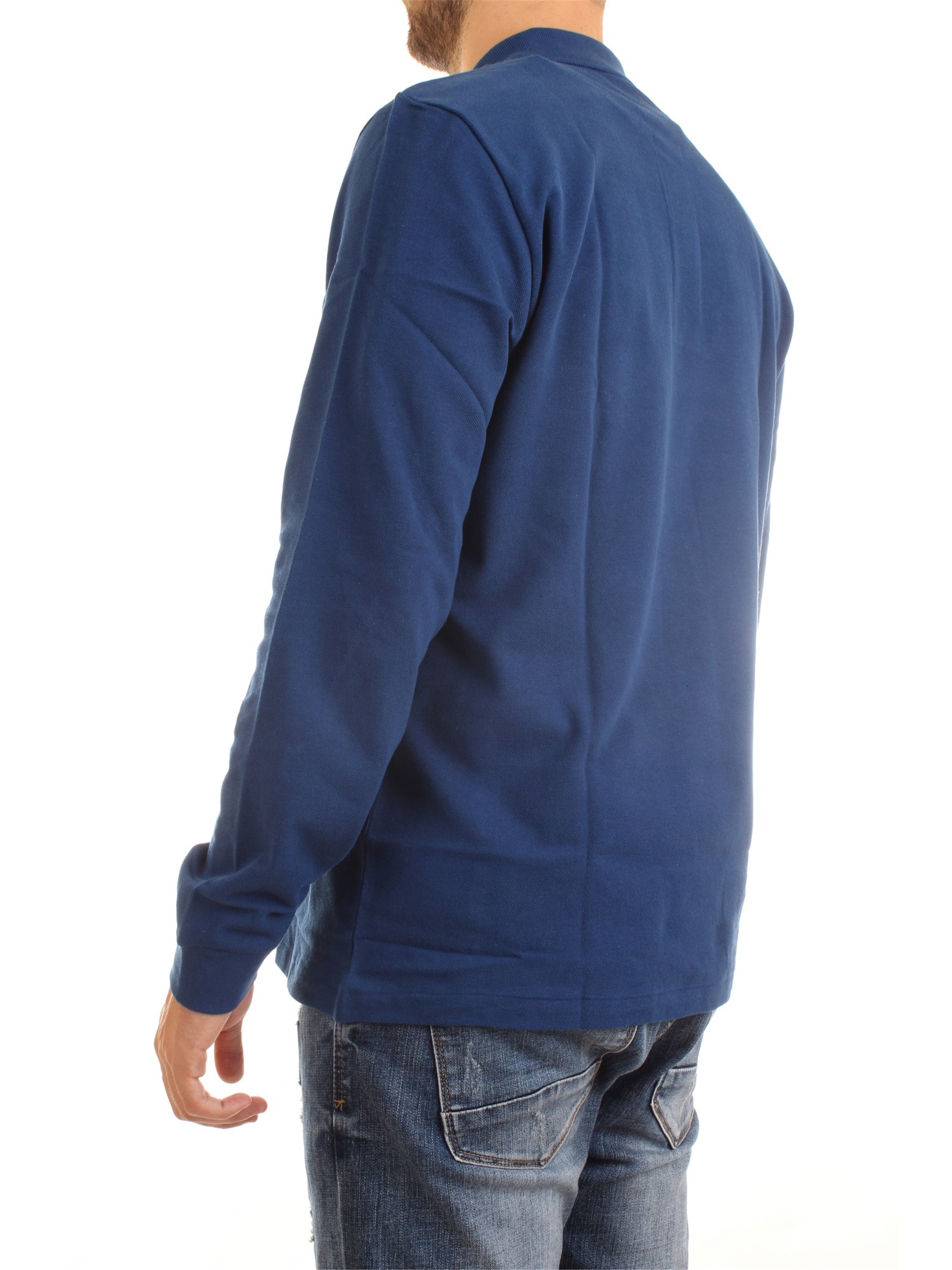 Lacoste L1312 00 Medium blue Clothing Man Polo shirt Lacoste L1312 00 Medium blue Clothing Man Polo shirt