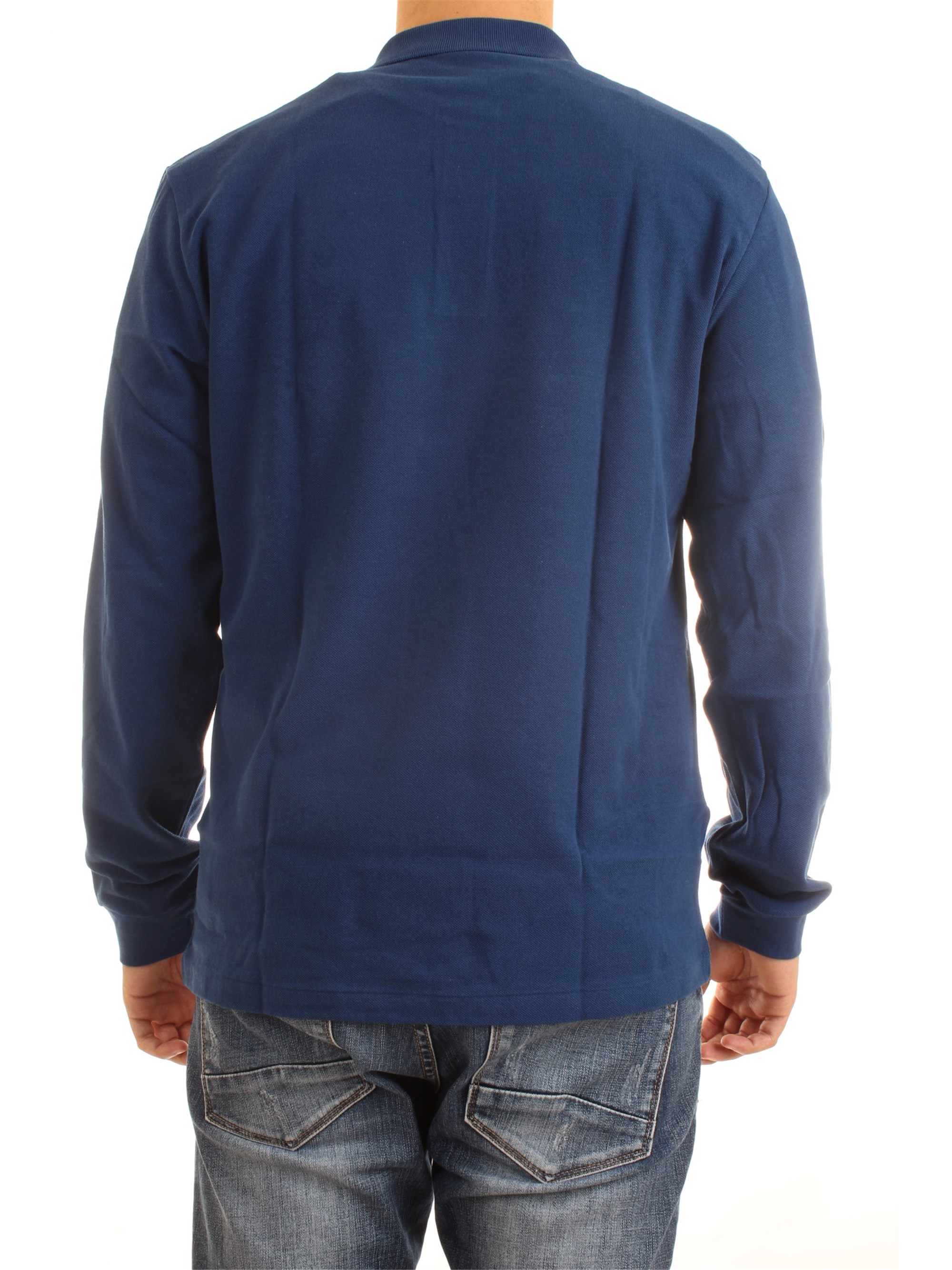 Lacoste L1312 00 Medium blue Clothing Man Polo shirt Lacoste L1312 00 Medium blue Clothing Man Polo shirt