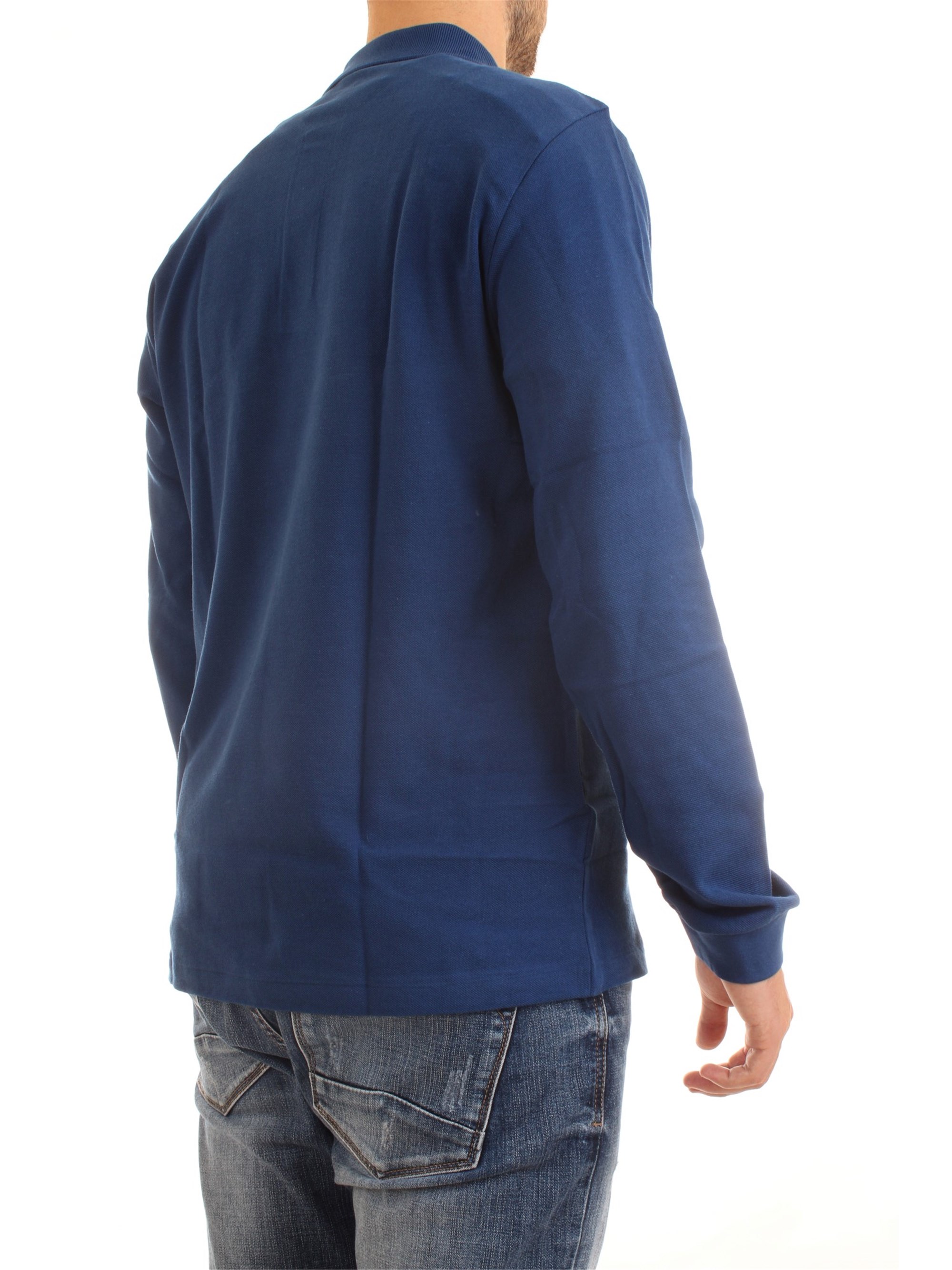 Lacoste L1312 00 Medium blue Clothing Man Polo shirt Lacoste L1312 00 Medium blue Clothing Man Polo shirt