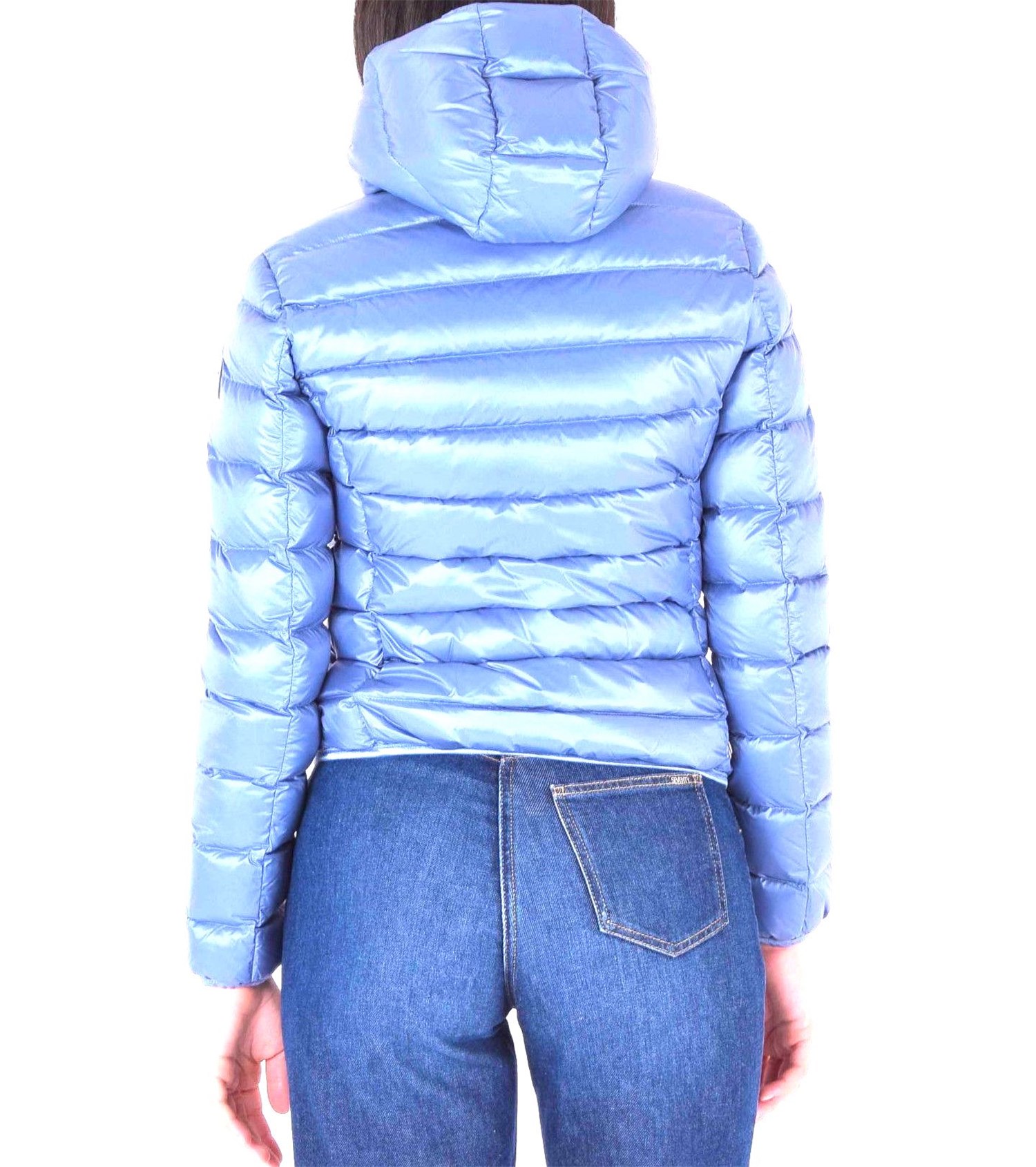 COLMAR ORIGINALS 2286N Light blue Clothing Woman Duvet COLMAR ORIGINALS 2286N Light blue Clothing Woman Duvet