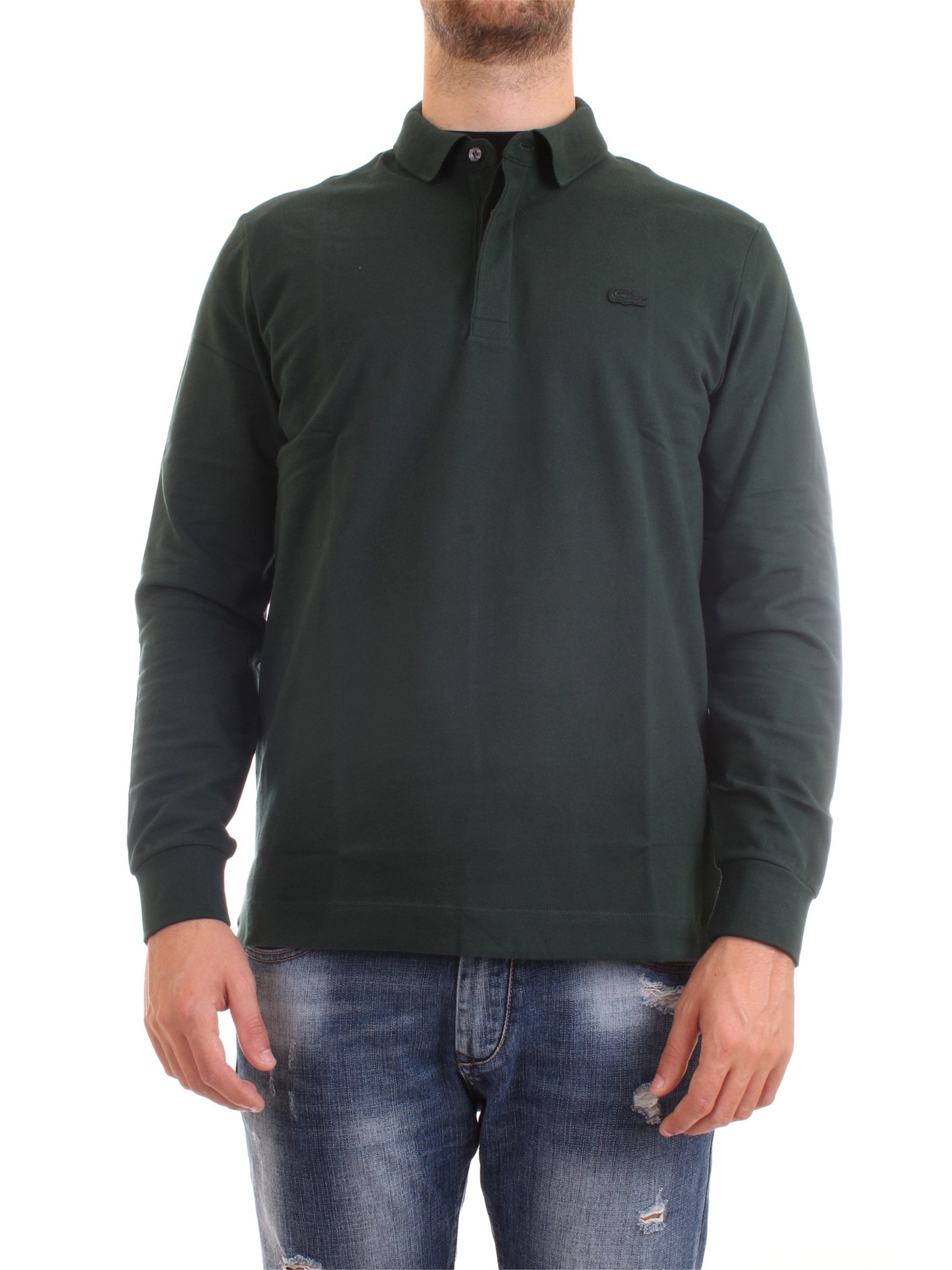 Lacoste PH2481 00 Green Clothing Man Polo shirt Lacoste PH2481 00 Green Clothing Man Polo shirt