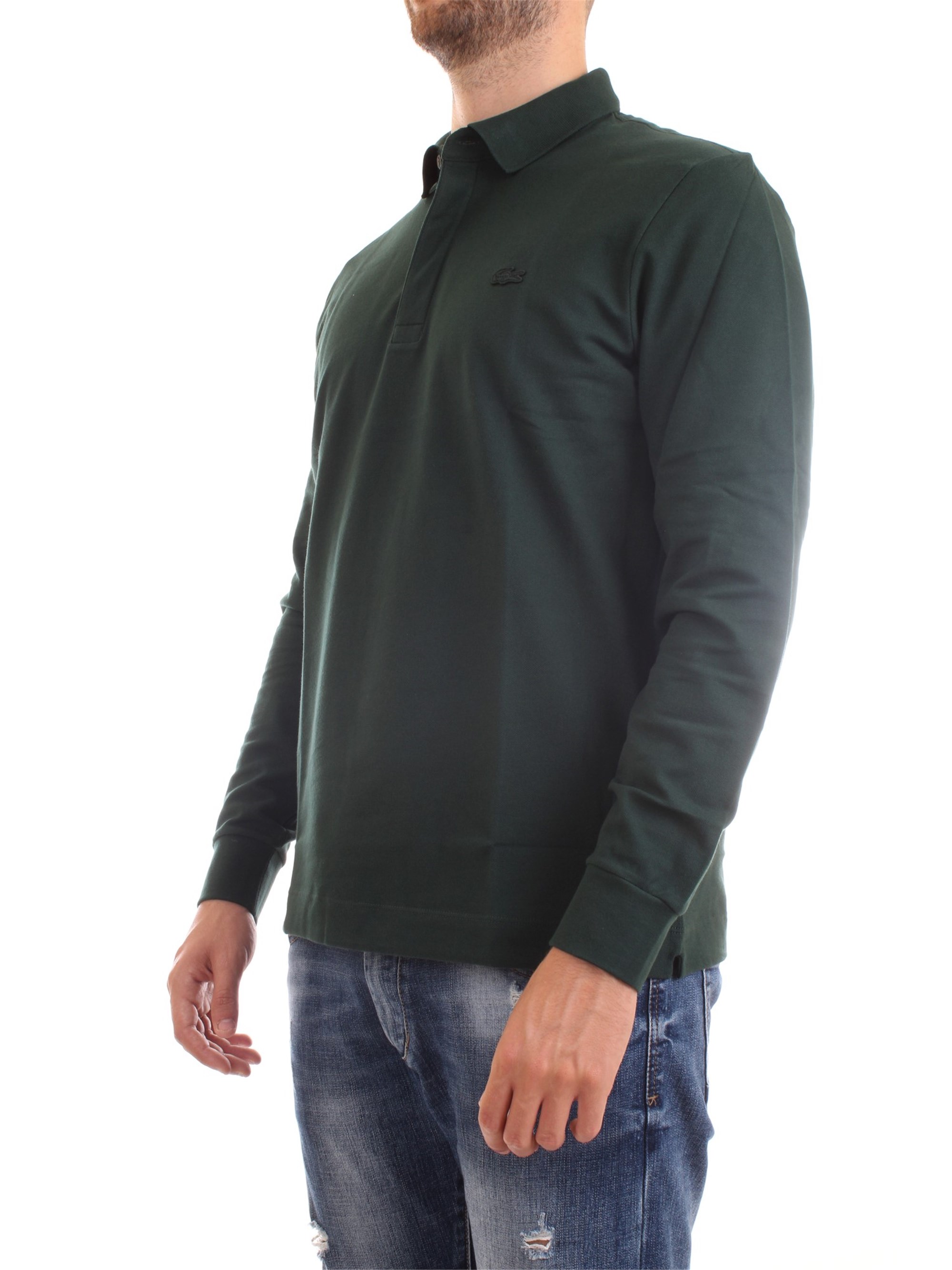 Lacoste PH2481 00 Green Clothing Man Polo shirt Lacoste PH2481 00 Green Clothing Man Polo shirt