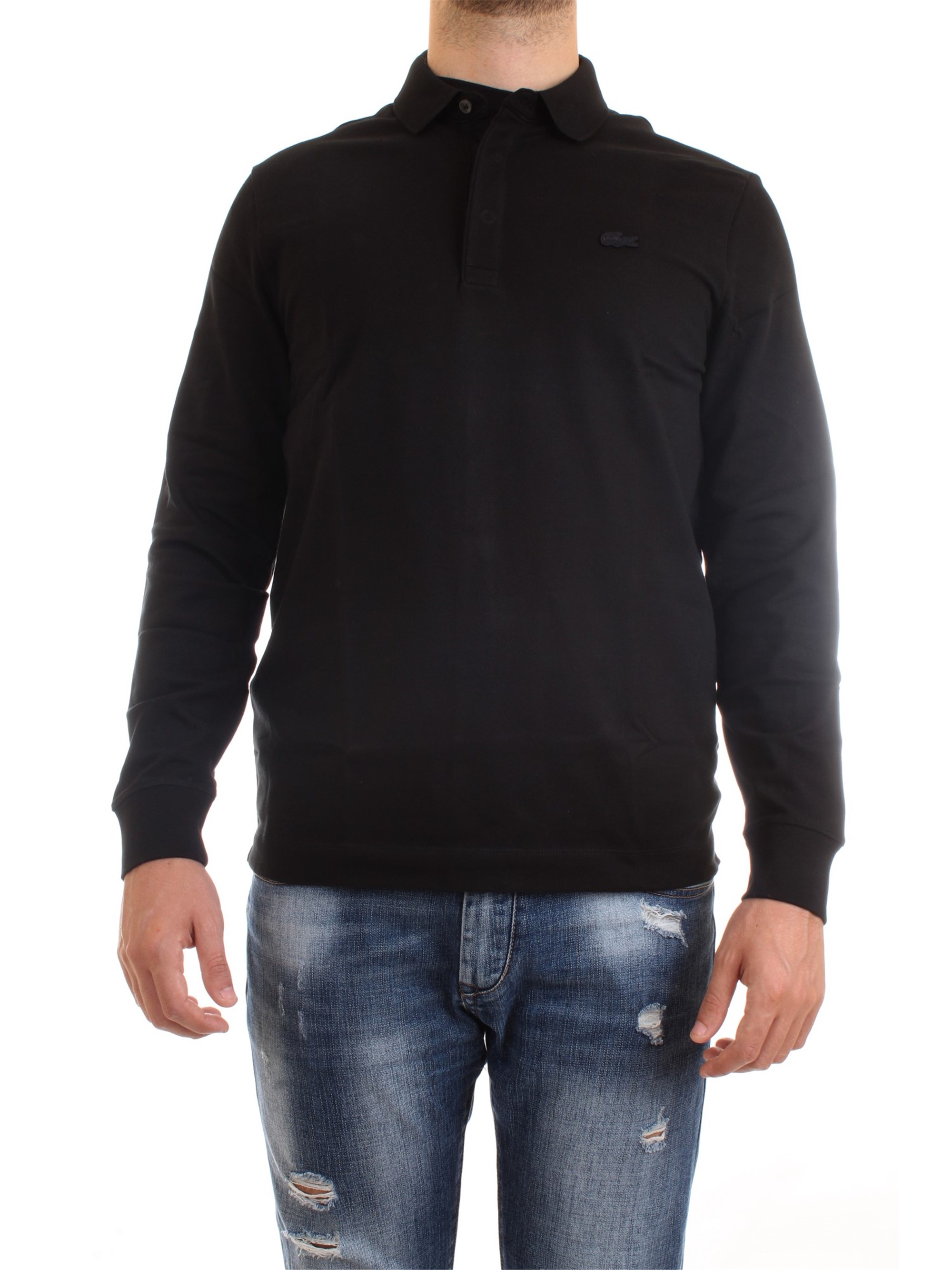 Lacoste PH2481 00 Nero Abbigliamento Uomo Polo Lacoste PH2481 00 Nero Abbigliamento Uomo Polo