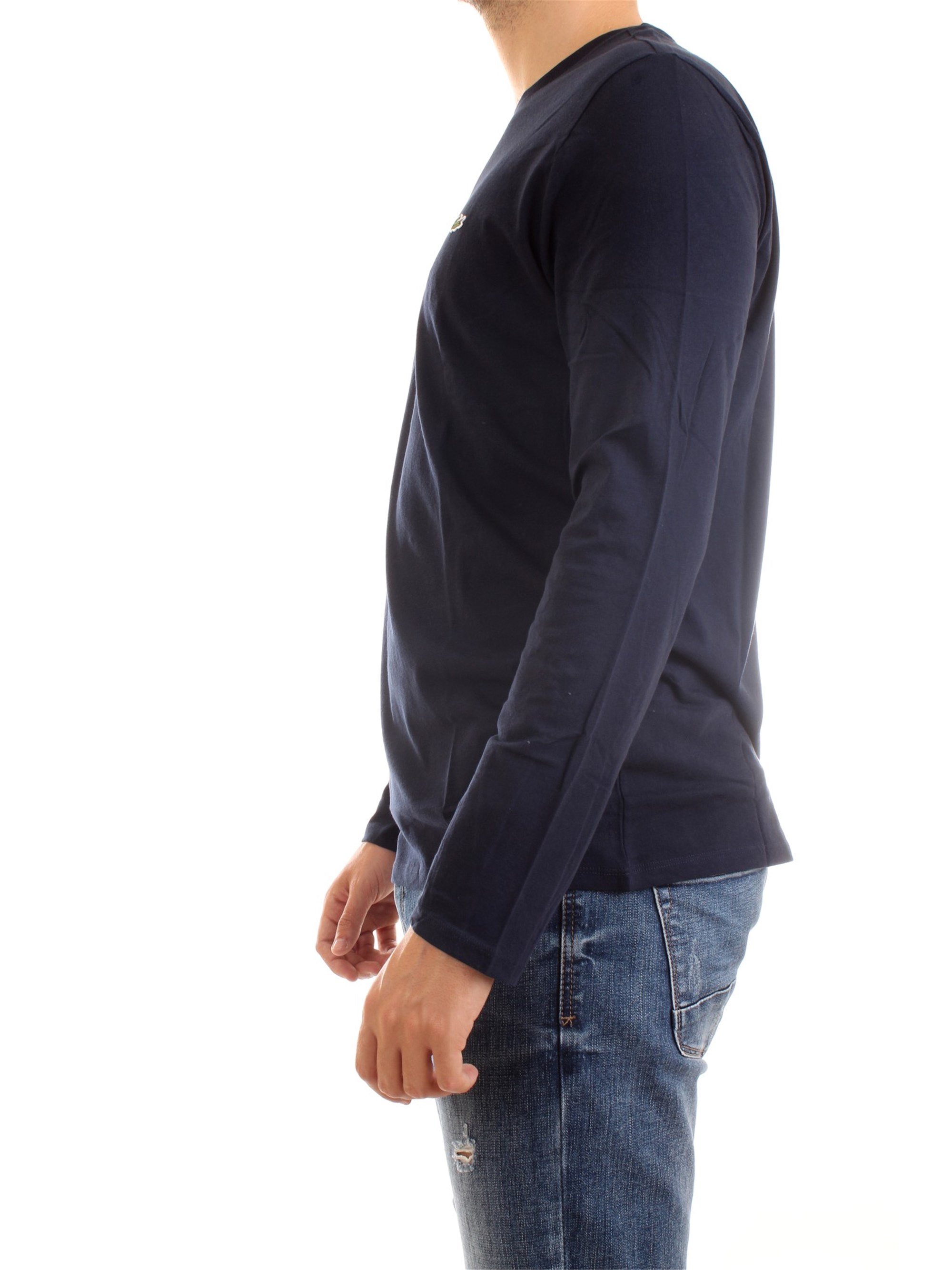Lacoste TH6712 00 Blue Clothing Man T-Shirt/Polo Lacoste TH6712 00 Blue Clothing Man T-Shirt/Polo