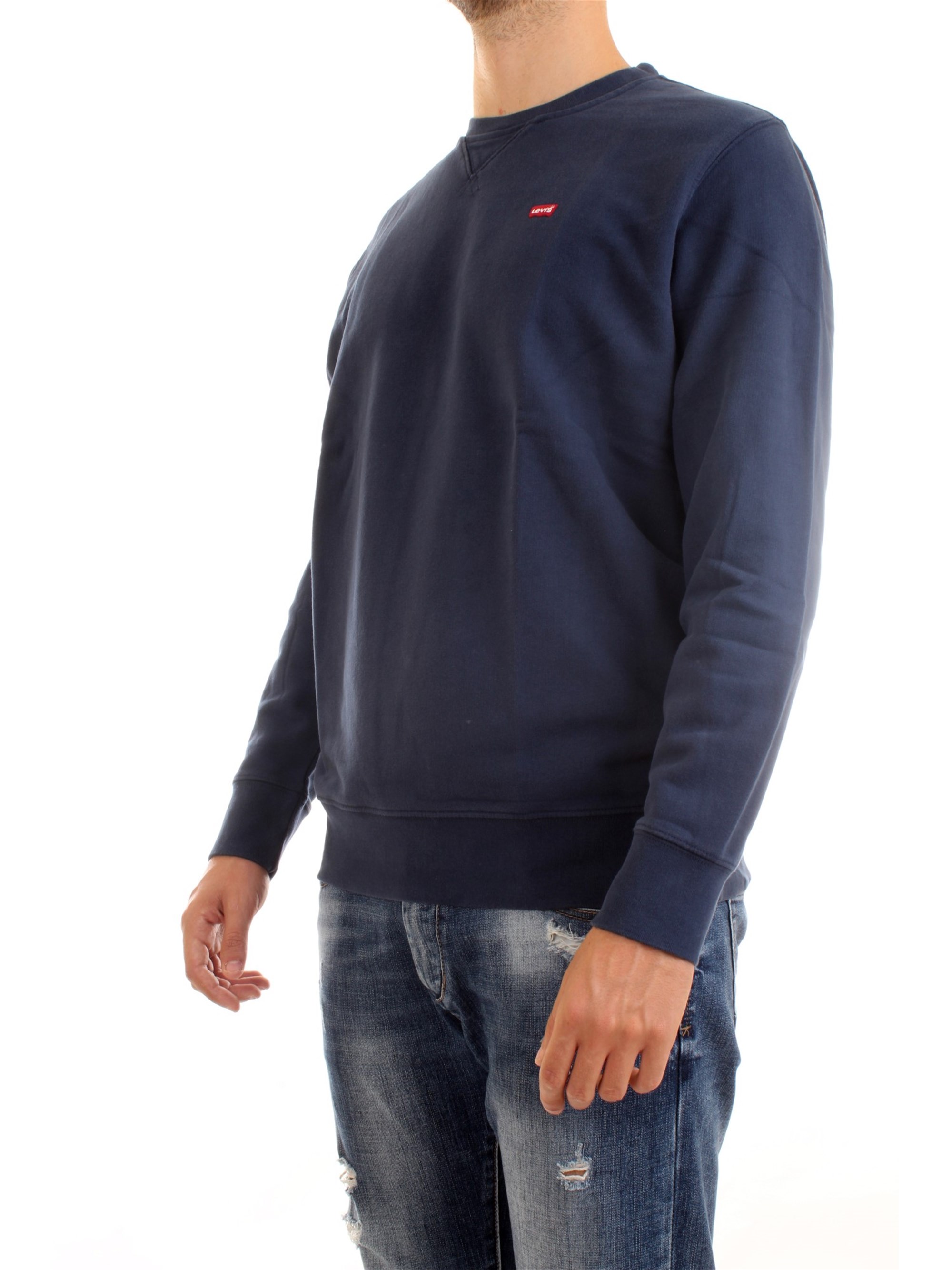 LEVI'S 35909 Blue Clothing Man Sweater LEVI'S 35909 Blue Clothing Man Sweater