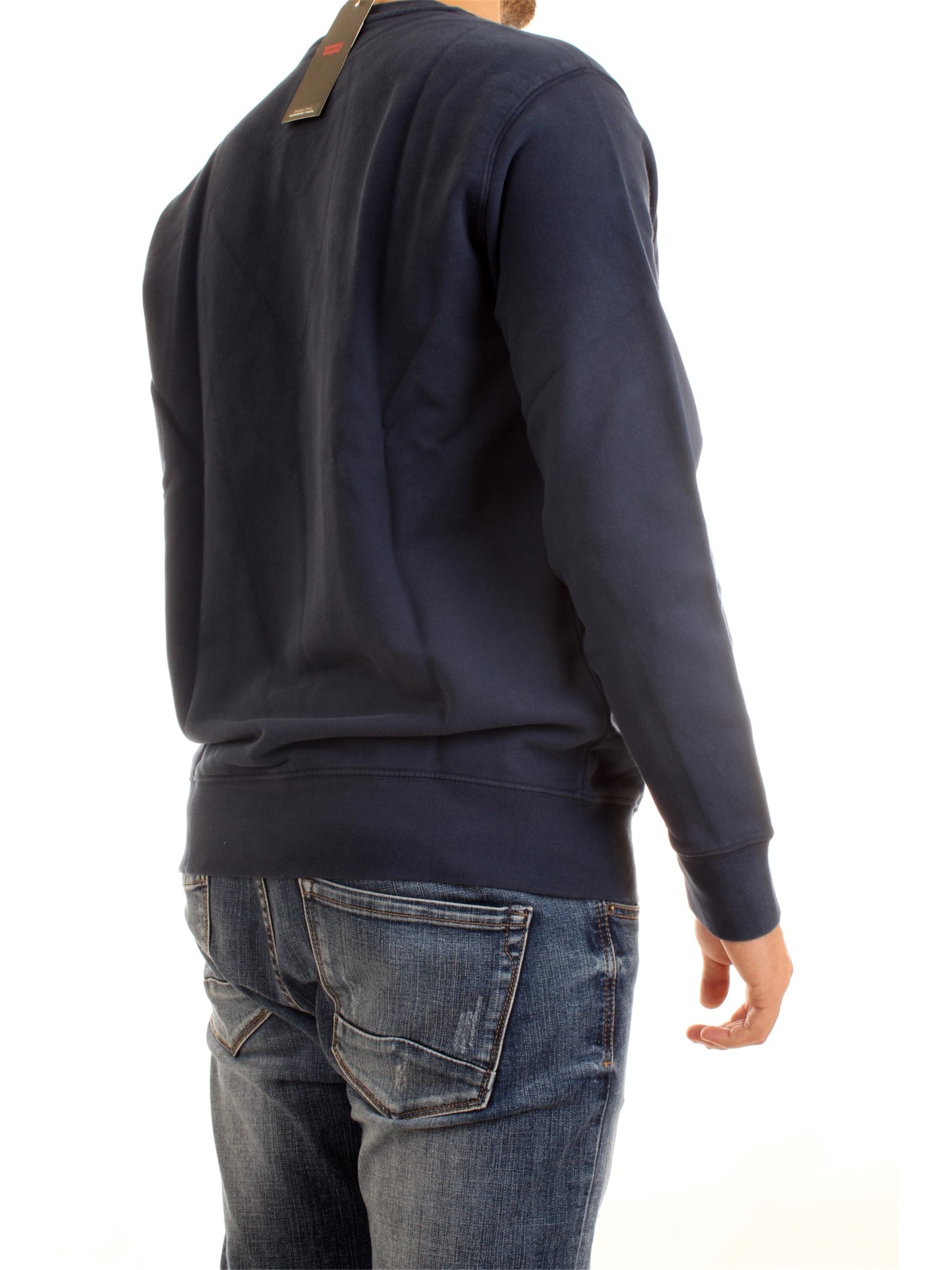 LEVI'S 35909 Blue Clothing Man Sweater LEVI'S 35909 Blue Clothing Man Sweater