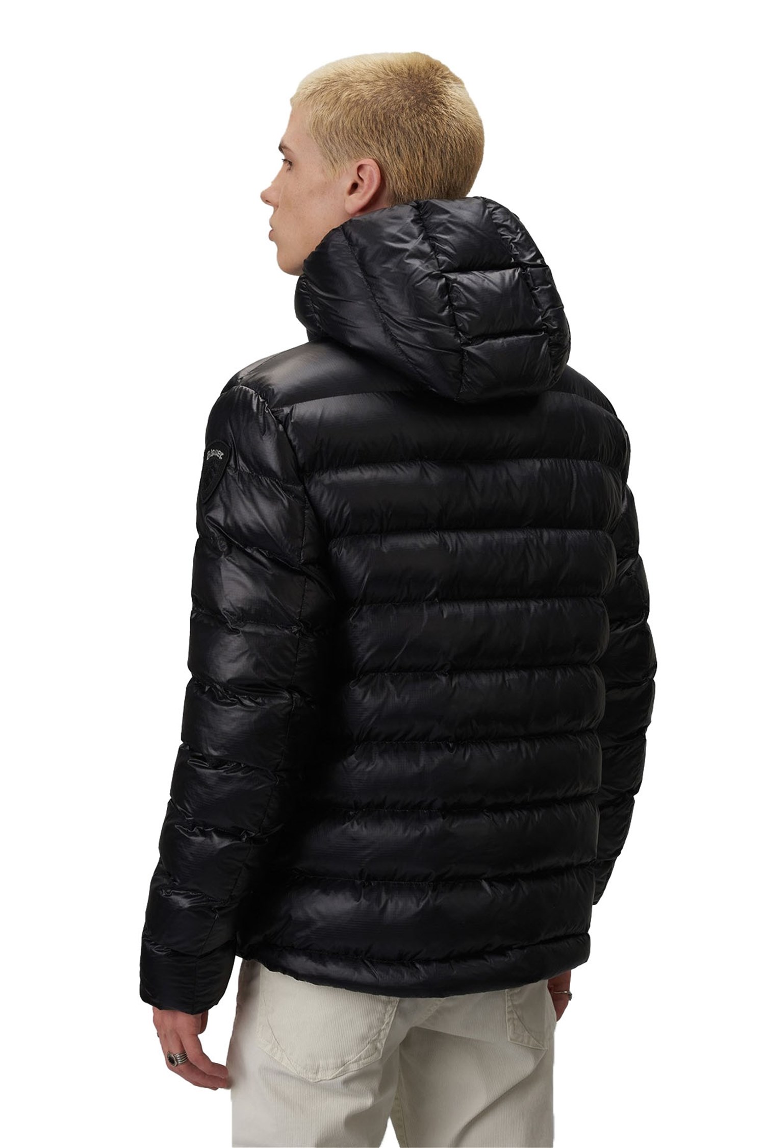 Blauer 22WBLUC02142 005958 Black Clothing Man Duvet Blauer 22WBLUC02142 005958 Black Clothing Man Duvet