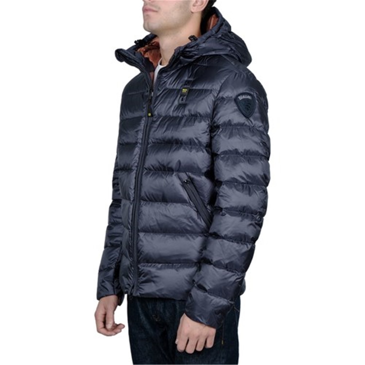 Blauer 22WBLUC03005-006047 Blue Clothing Man Duvet Blauer 22WBLUC03005-006047 Blue Clothing Man Duvet