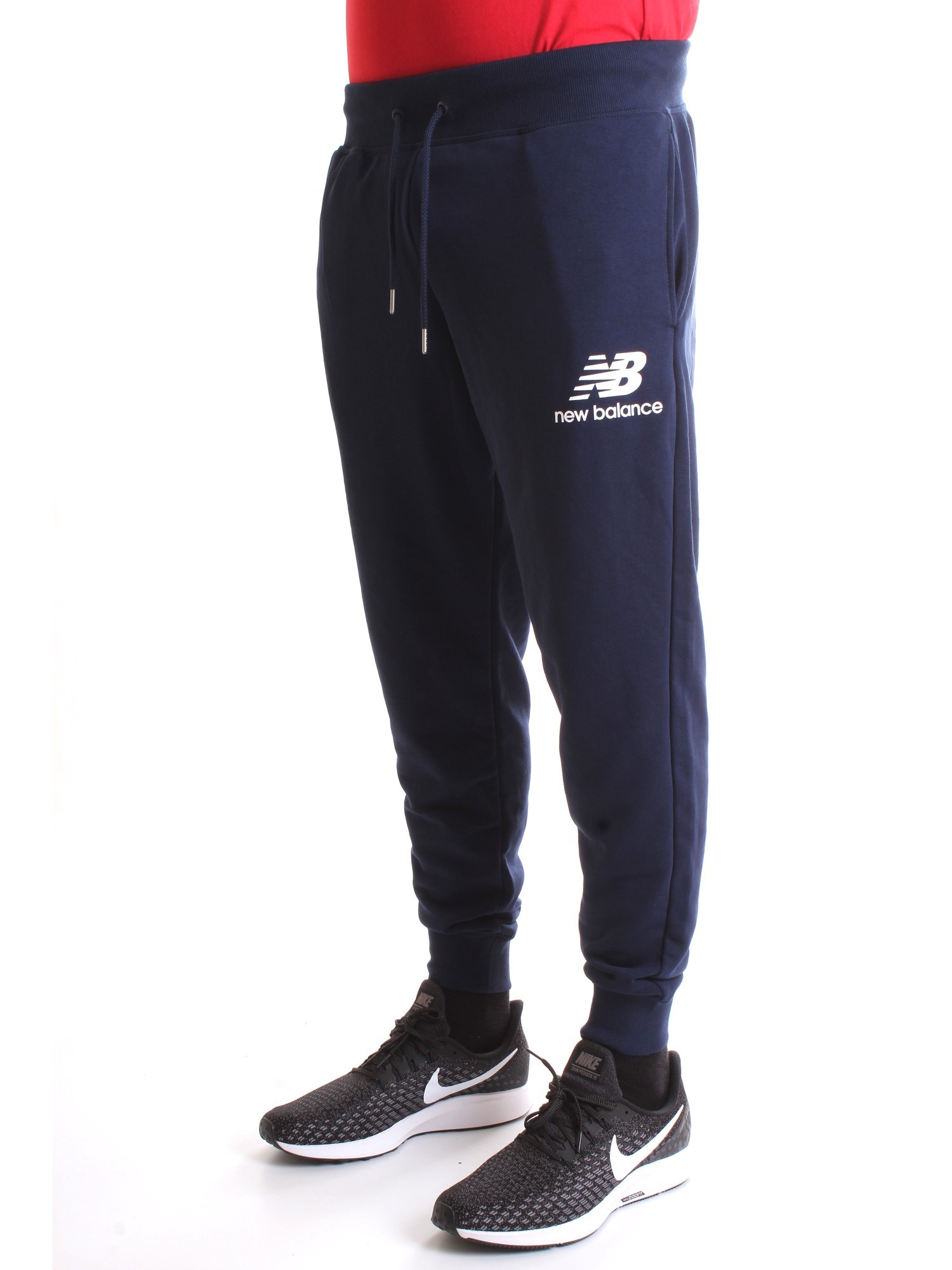 NEW BALANCE MP03579 Blue Clothing Man Trousers NEW BALANCE MP03579 Blue Clothing Man Trousers