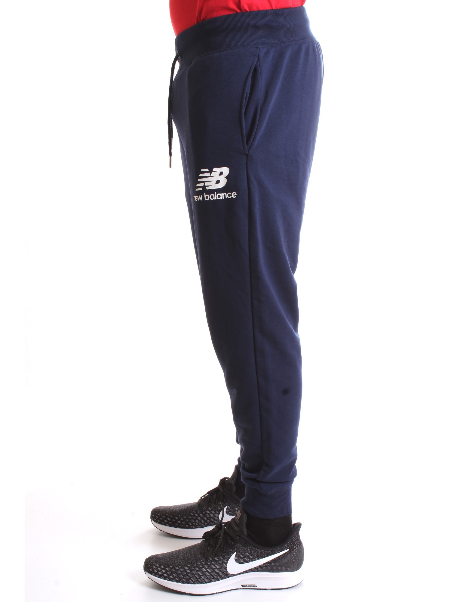 NEW BALANCE MP03579 Blue Clothing Man Trousers NEW BALANCE MP03579 Blue Clothing Man Trousers