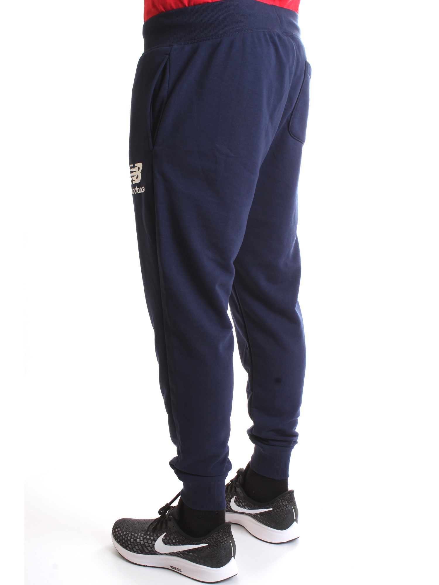 NEW BALANCE MP03579 Blue Clothing Man Trousers NEW BALANCE MP03579 Blue Clothing Man Trousers