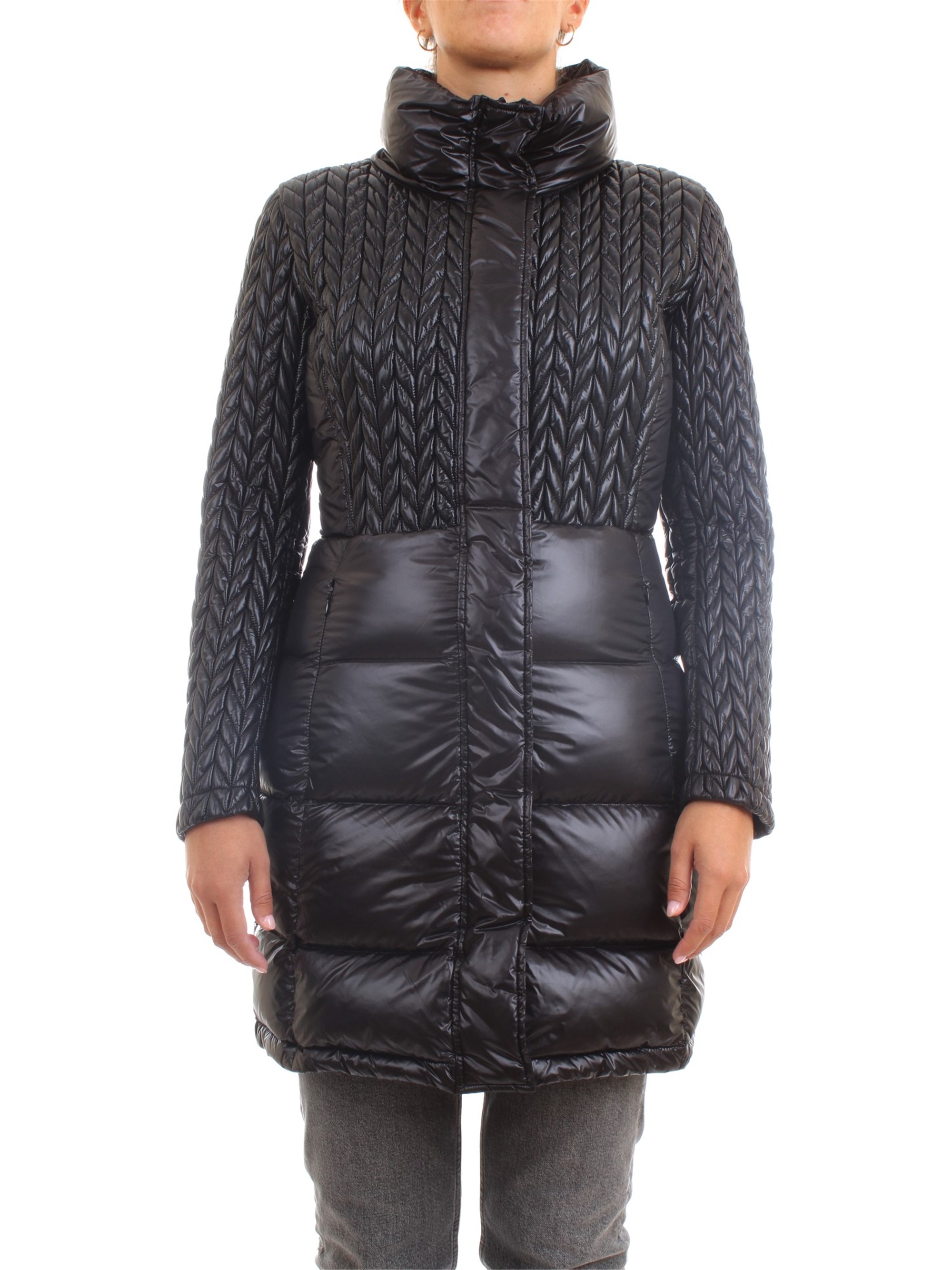 COLMAR ORIGINALS 2273 6VA Black Clothing Woman Duvet COLMAR ORIGINALS 2273 6VA Black Clothing Woman Duvet