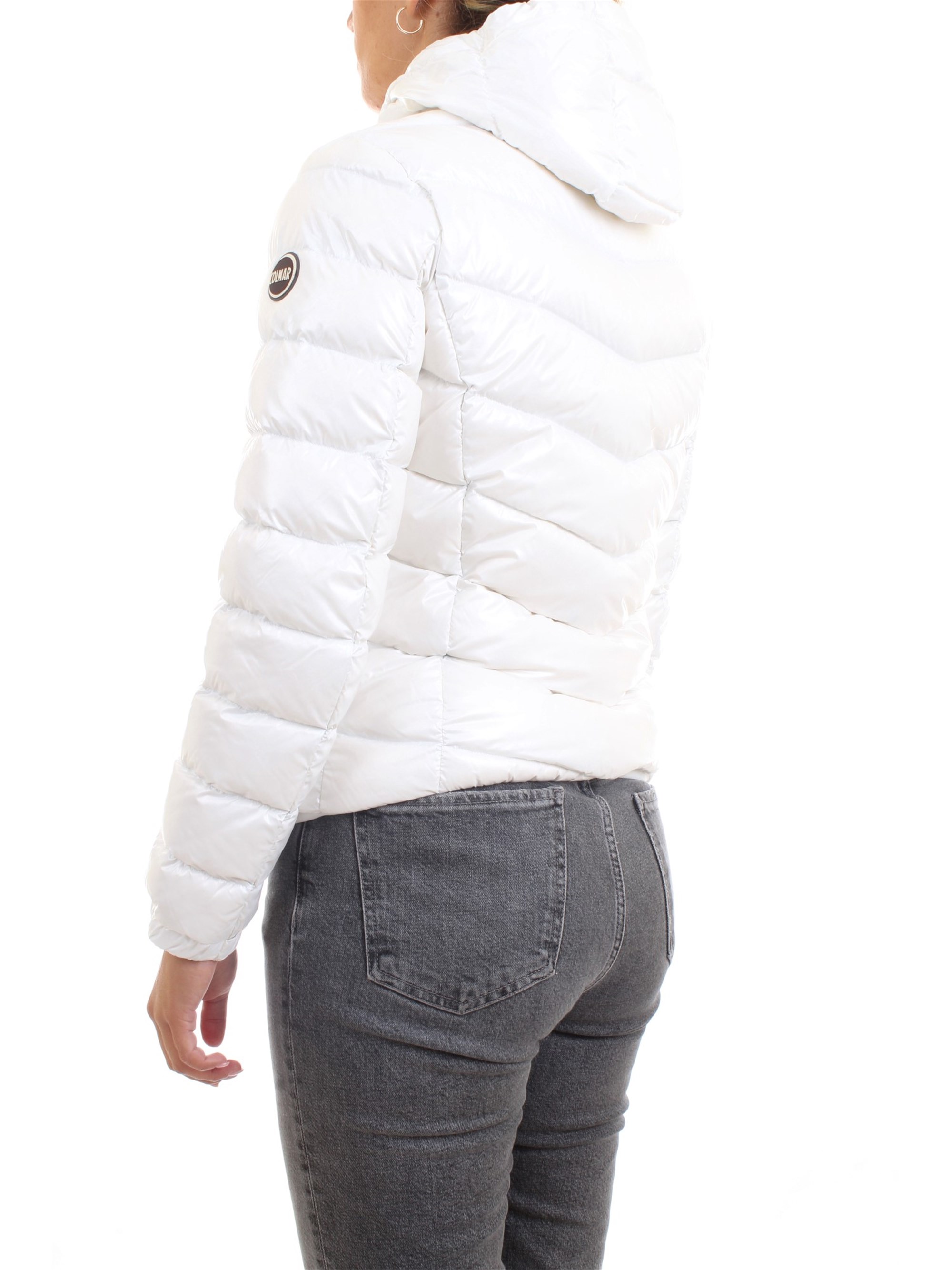 COLMAR ORIGINALS 2247 White Clothing Woman Duvet COLMAR ORIGINALS 2247 White Clothing Woman Duvet
