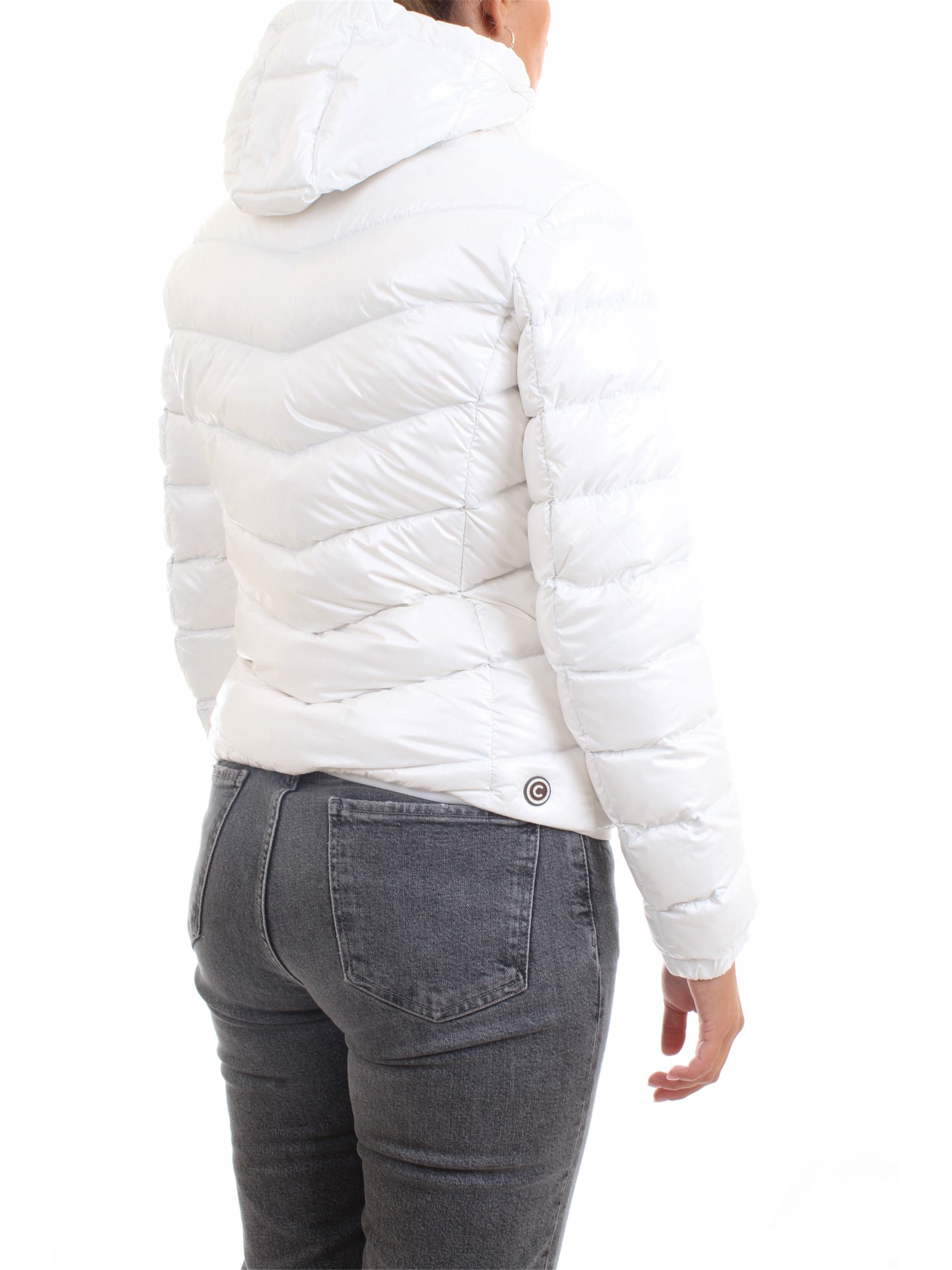 COLMAR ORIGINALS 2247 White Clothing Woman Duvet COLMAR ORIGINALS 2247 White Clothing Woman Duvet