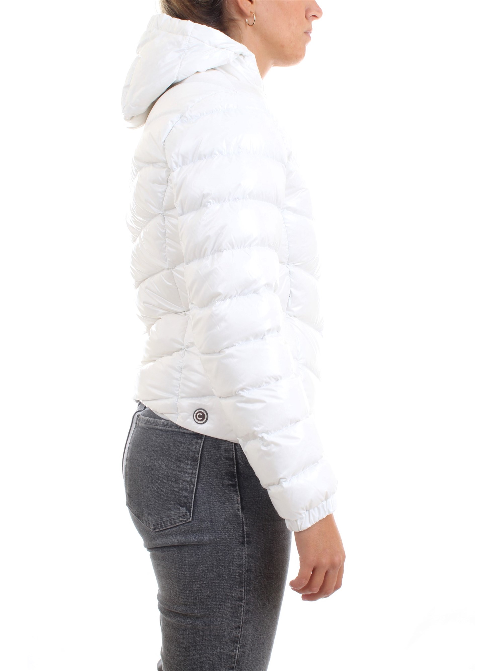 COLMAR ORIGINALS 2247 White Clothing Woman Duvet COLMAR ORIGINALS 2247 White Clothing Woman Duvet