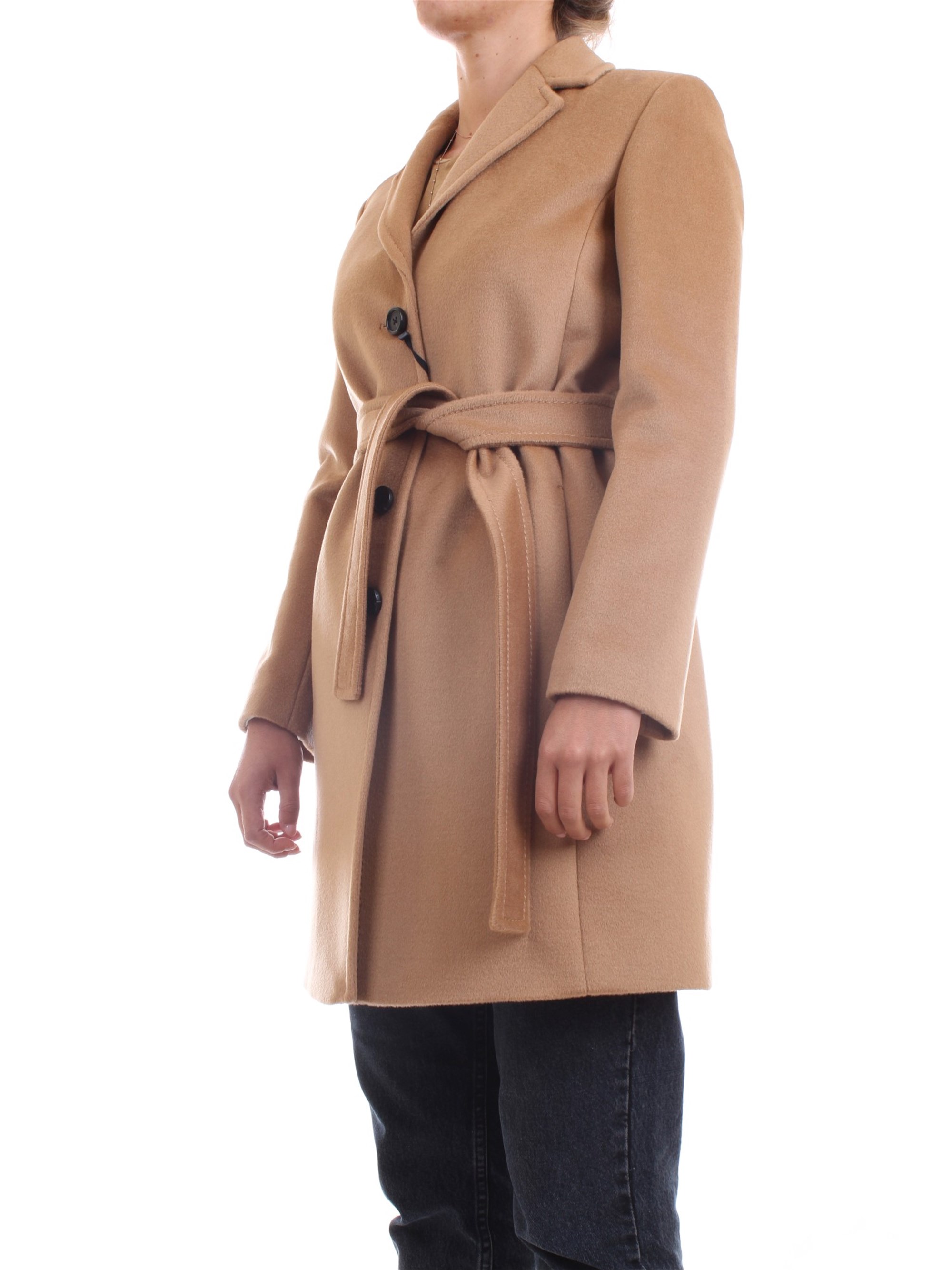 PENNYBLACK 20140320 Beige Clothing Woman Overcoat PENNYBLACK 20140320 Beige Clothing Woman Overcoat