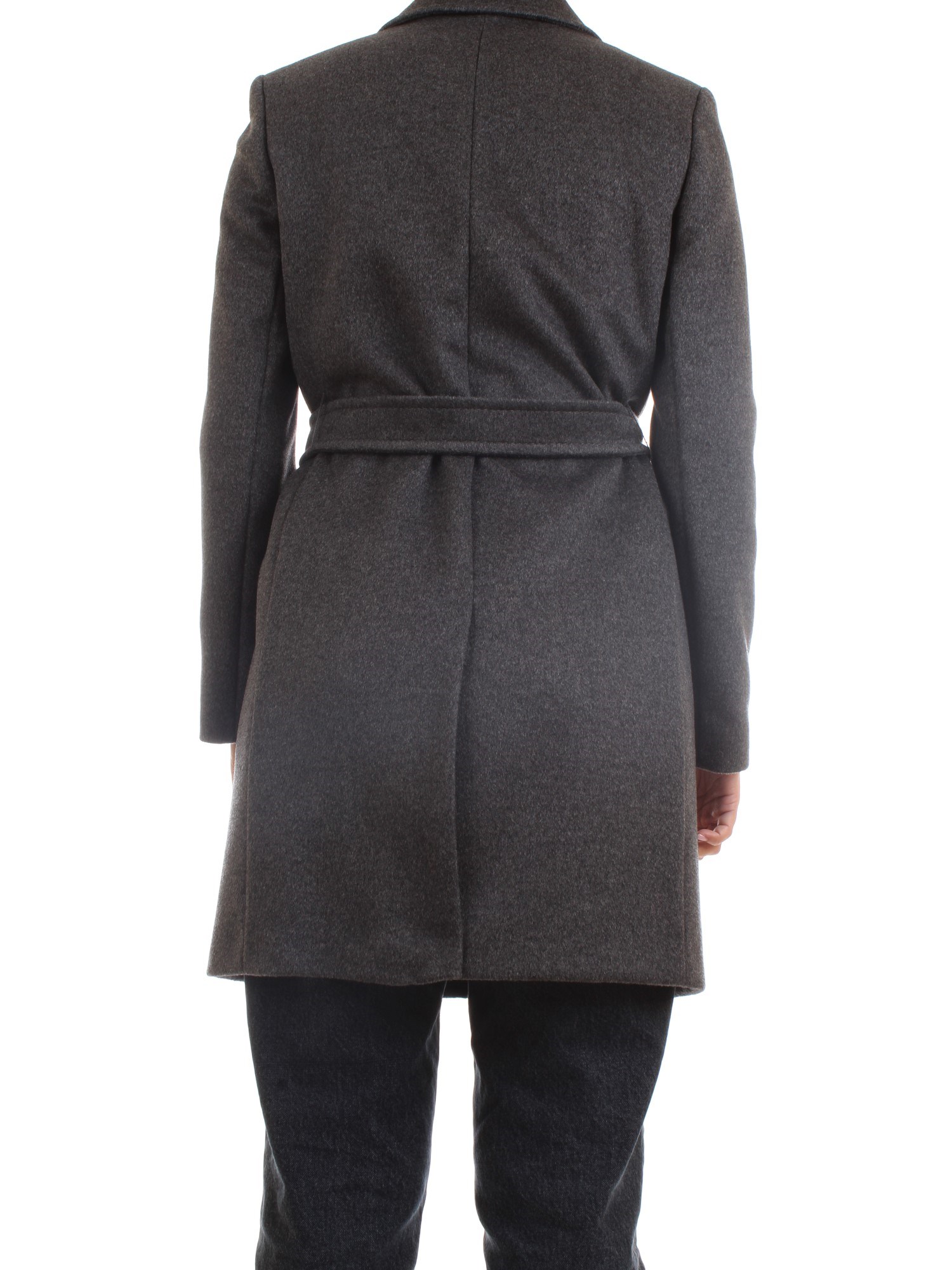 PENNYBLACK 20140320 Dark gray Clothing Woman Overcoat PENNYBLACK 20140320 Dark gray Clothing Woman Overcoat