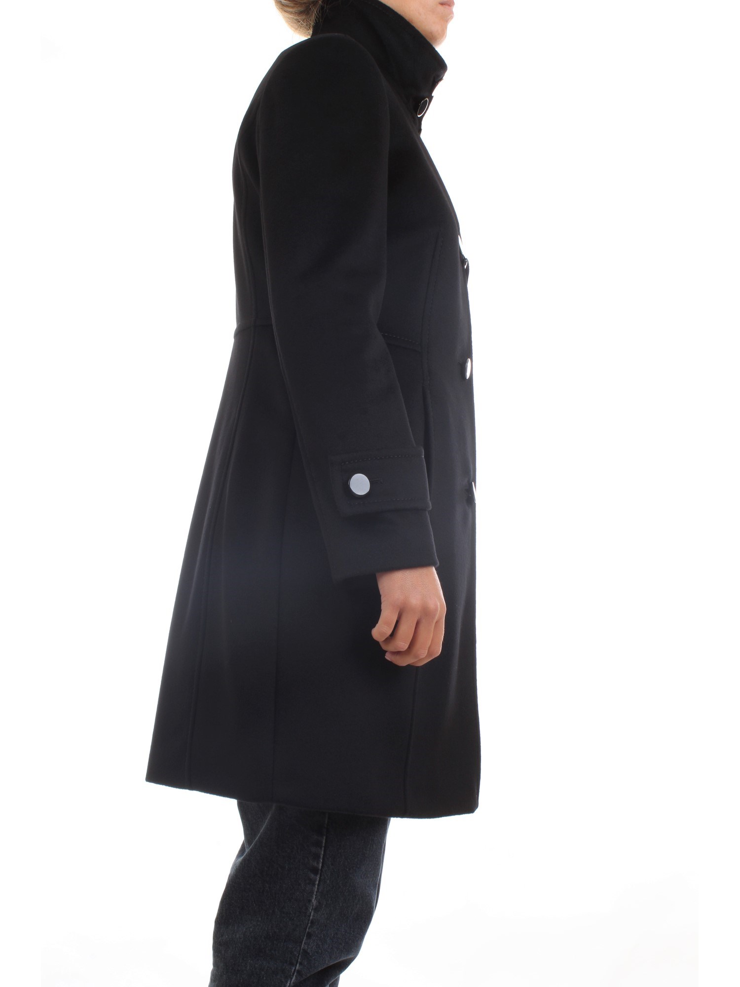 PENNYBLACK 20140420 Black Clothing Woman Overcoat PENNYBLACK 20140420 Black Clothing Woman Overcoat