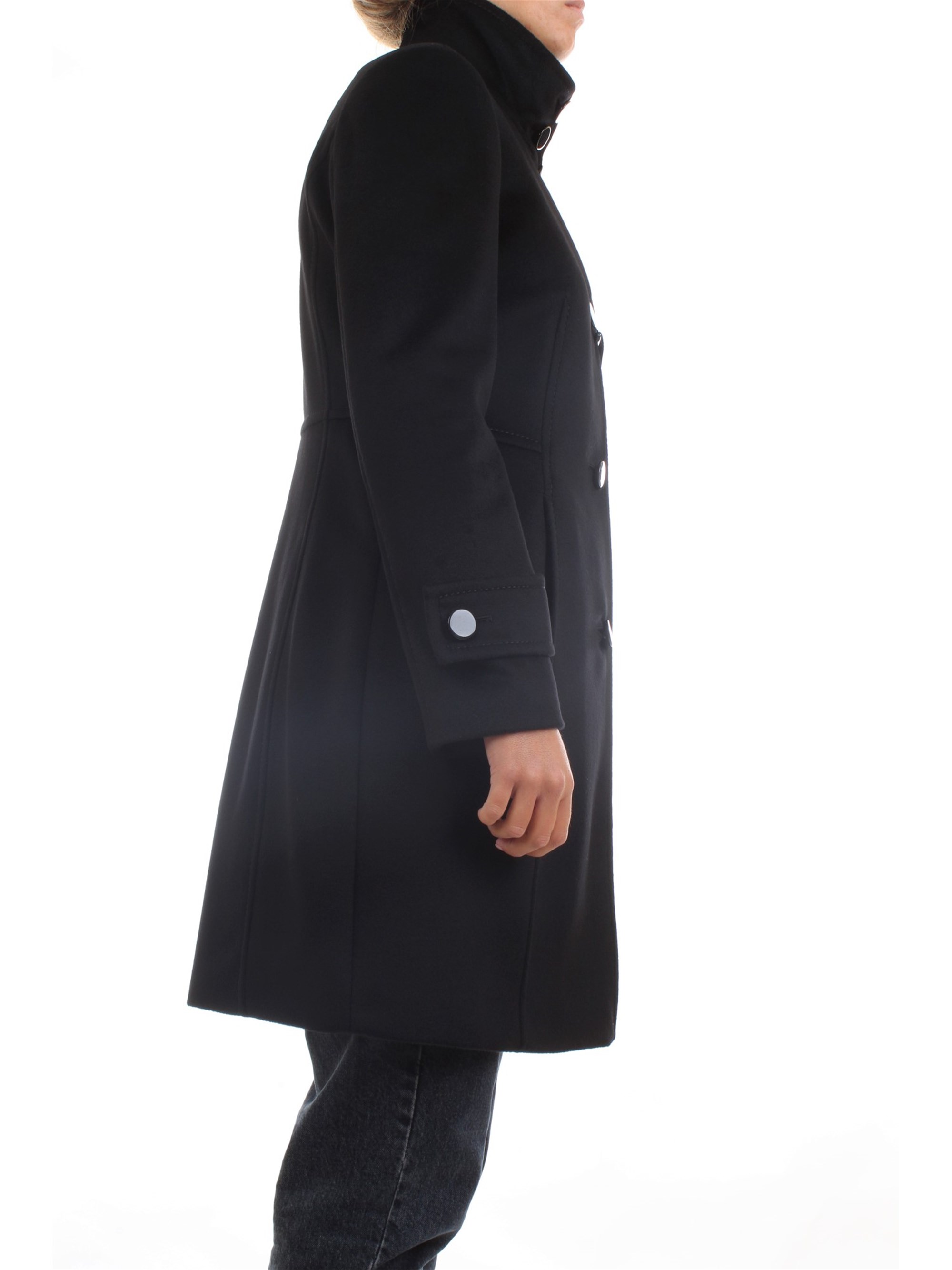 PENNYBLACK 20140420 Black Clothing Woman Overcoat PENNYBLACK 20140420 Black Clothing Woman Overcoat
