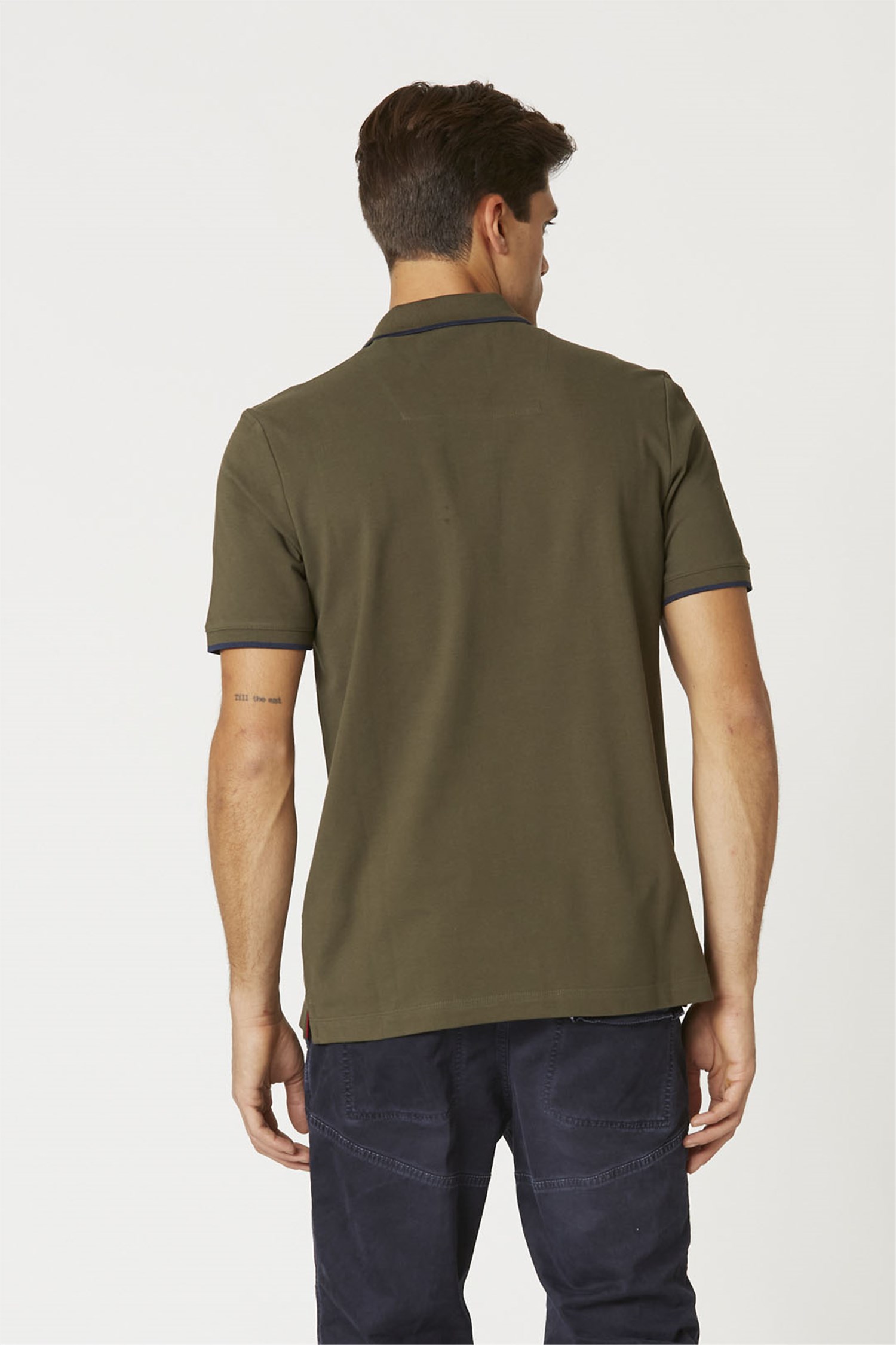 AERONAUTICA MILITARE 231PO1308P82 Green Clothing Man Polo shirt AERONAUTICA MILITARE 231PO1308P82 Green Clothing Man Polo shirt