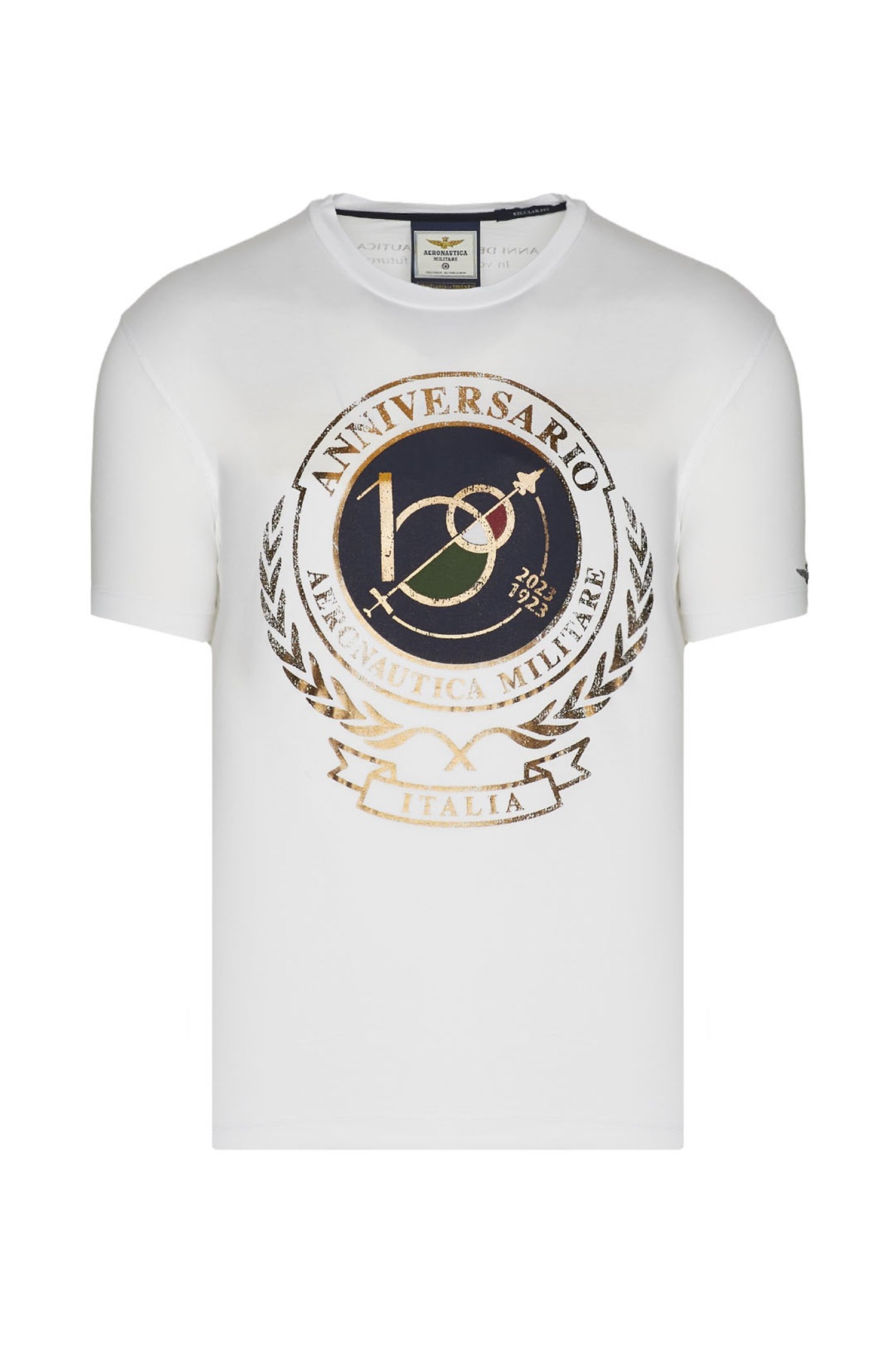 AERONAUTICA MILITARE 231TS2118J594 Milk Clothing Man T-Shirt/Polo AERONAUTICA MILITARE 231TS2118J594 Milk Clothing Man T-Shirt/Polo