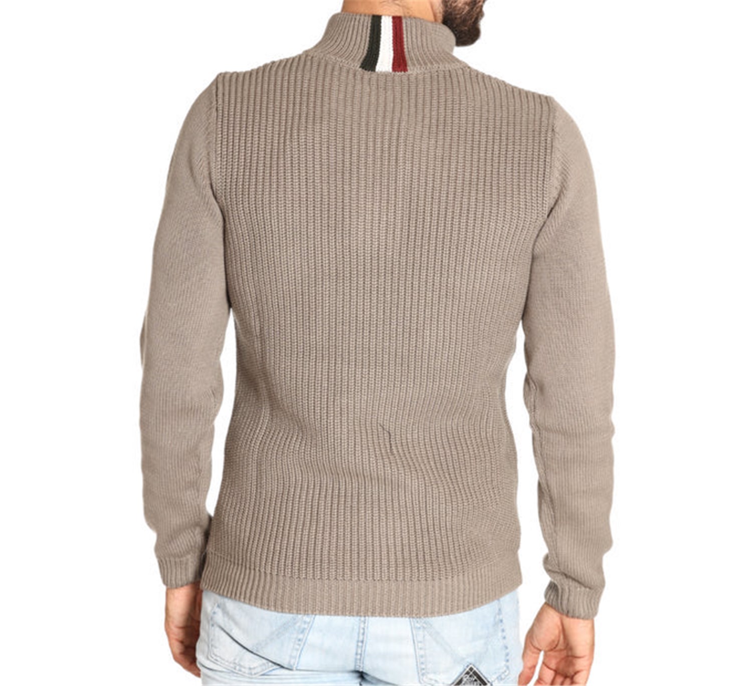 AERONAUTICA MILITARE 232MA1452L409 Tortora Clothing Man Pullover AERONAUTICA MILITARE 232MA1452L409 Tortora Clothing Man Pullover