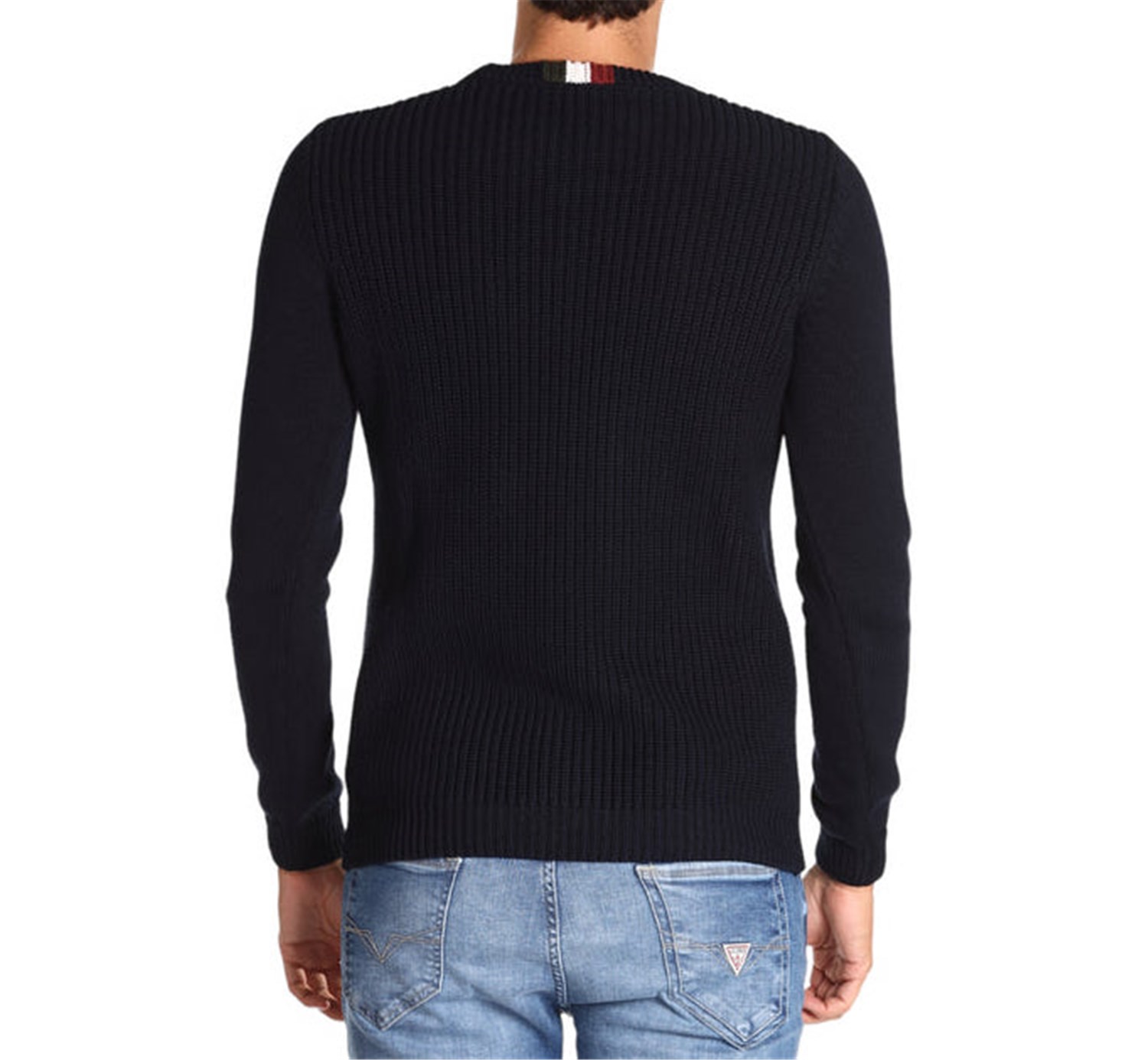 AERONAUTICA MILITARE 232MA1453L409 Blue Clothing Man Pullover AERONAUTICA MILITARE 232MA1453L409 Blue Clothing Man Pullover