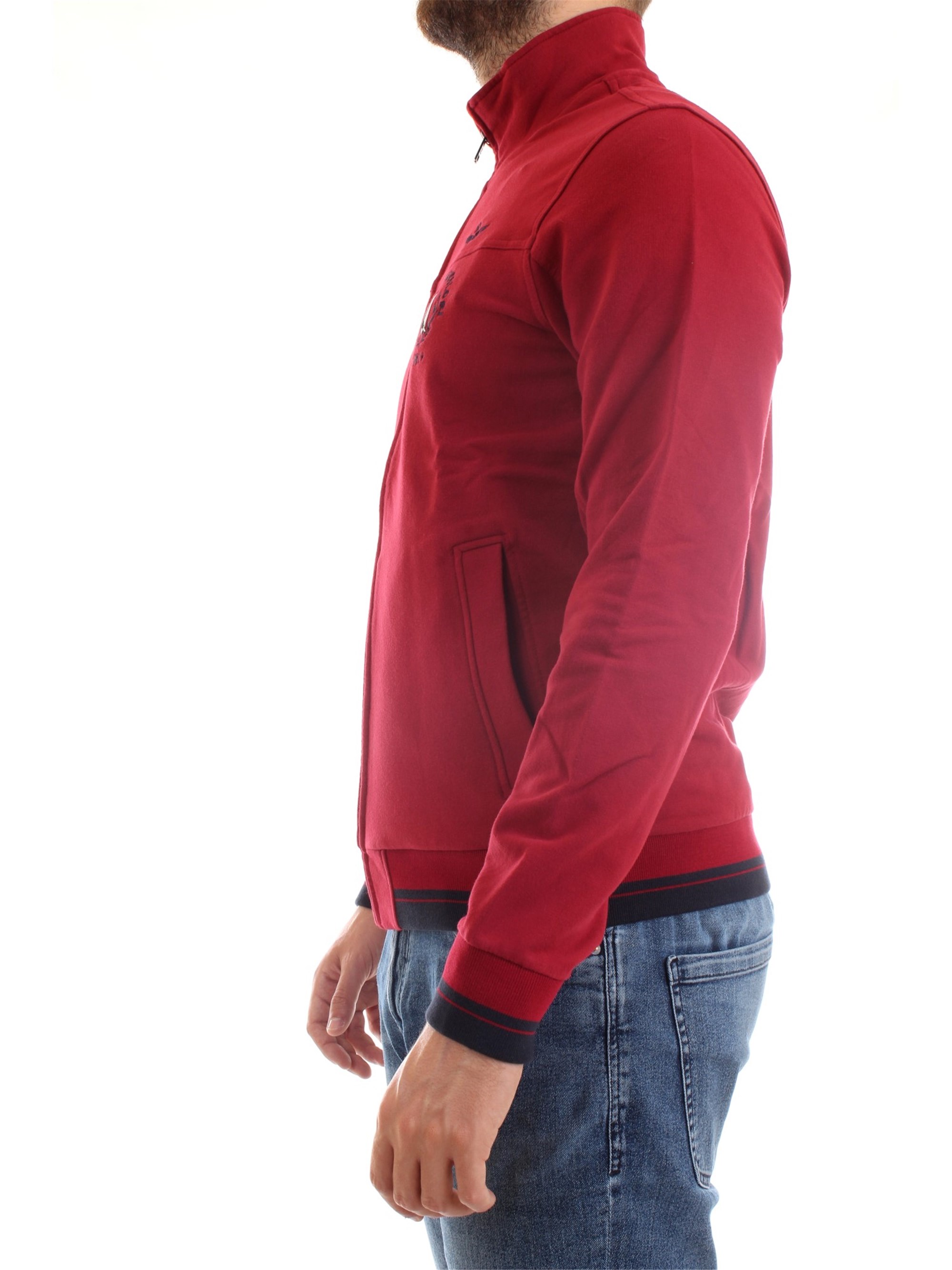 AERONAUTICA MILITARE 202FE1305F313 Bordeaux Clothing Man Sweater AERONAUTICA MILITARE 202FE1305F313 Bordeaux Clothing Man Sweater