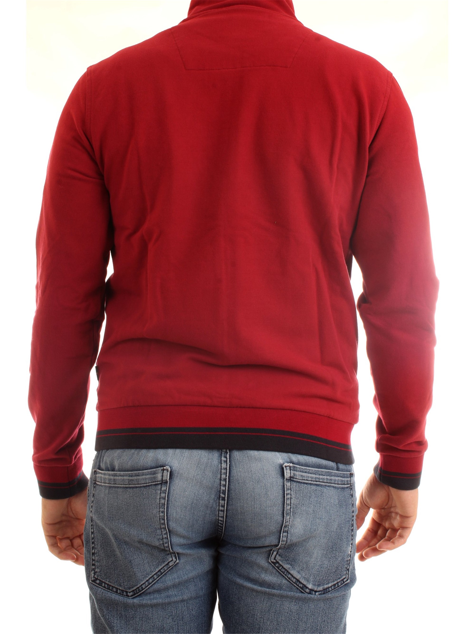 AERONAUTICA MILITARE 202FE1305F313 Bordeaux Clothing Man Sweater AERONAUTICA MILITARE 202FE1305F313 Bordeaux Clothing Man Sweater