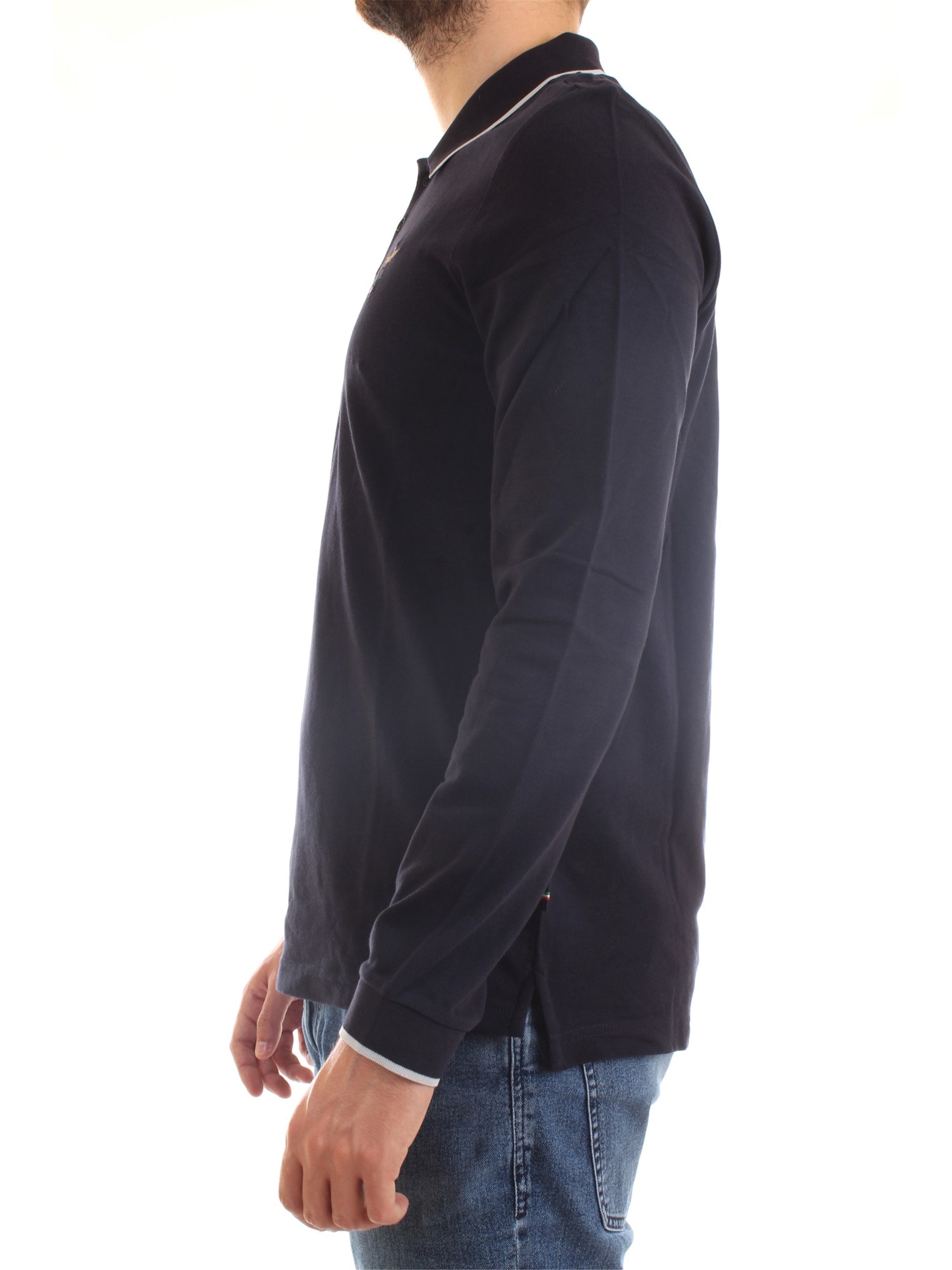AERONAUTICA MILITARE 202PO1497P82 Blue Clothing Man Polo shirt AERONAUTICA MILITARE 202PO1497P82 Blue Clothing Man Polo shirt
