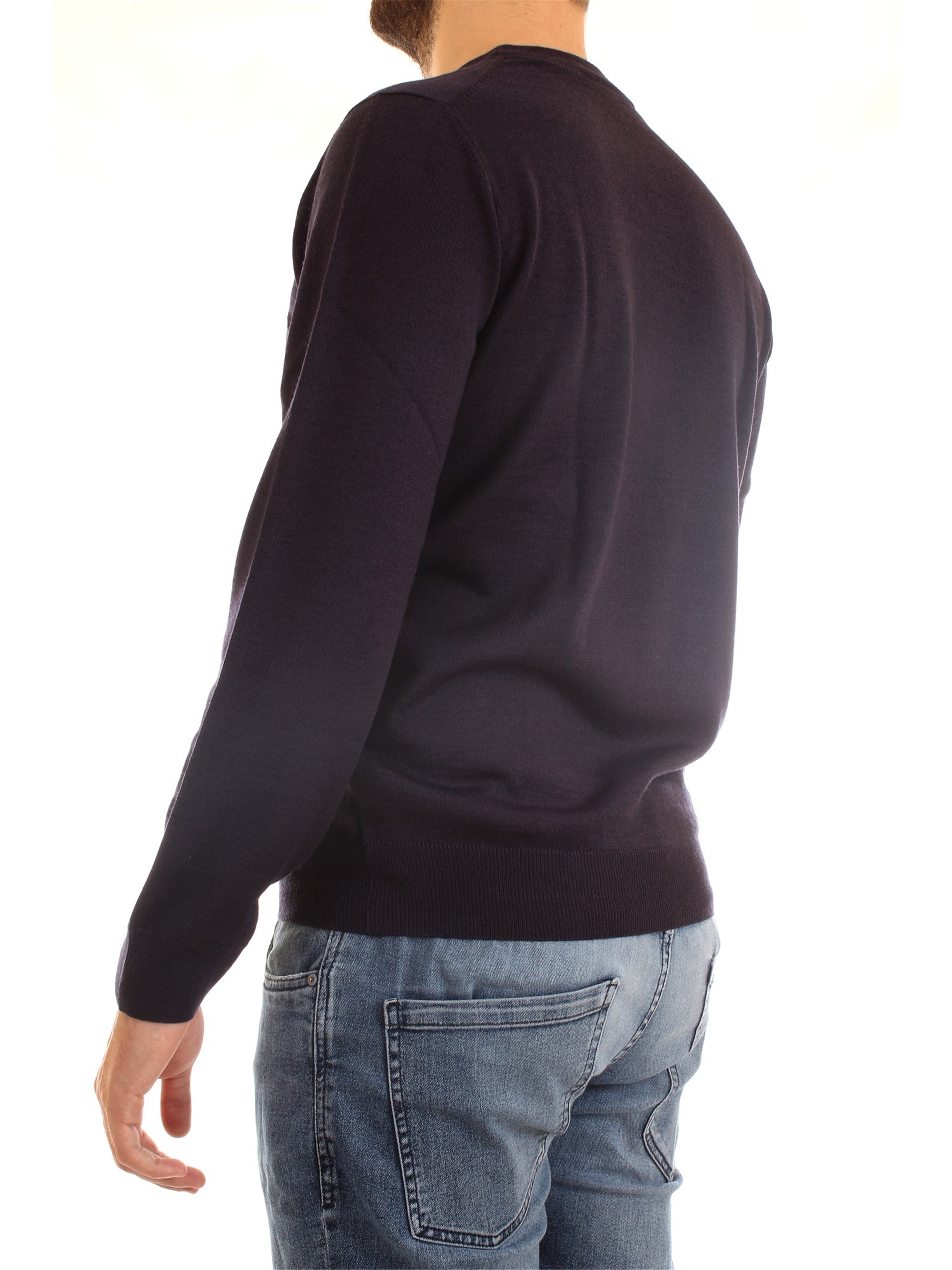 Lacoste AH2210 00 Blue Clothing Man Pullover Lacoste AH2210 00 Blue Clothing Man Pullover