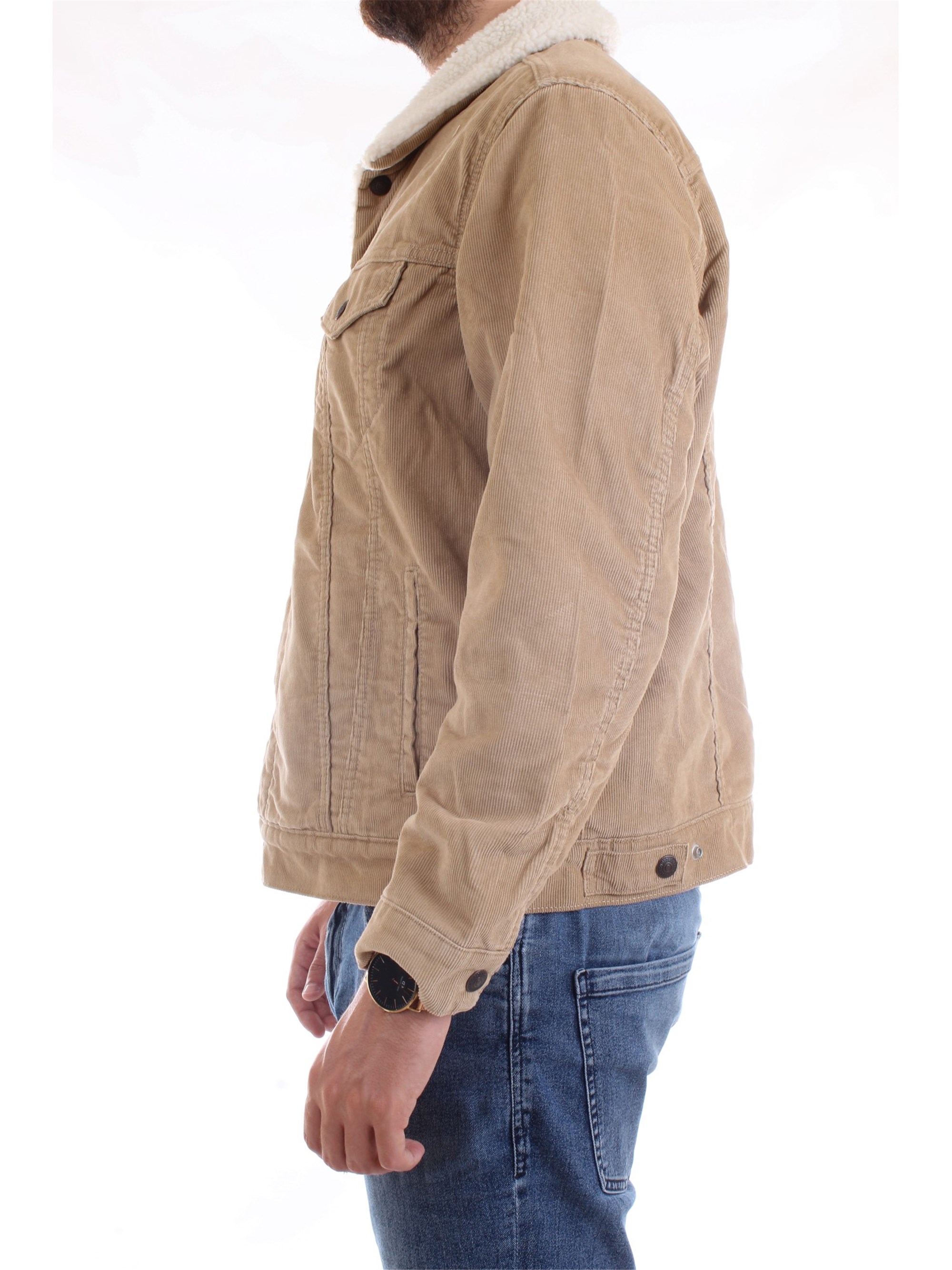 LEVI'S 16365 Beige Clothing Man Jacket LEVI'S 16365 Beige Clothing Man Jacket