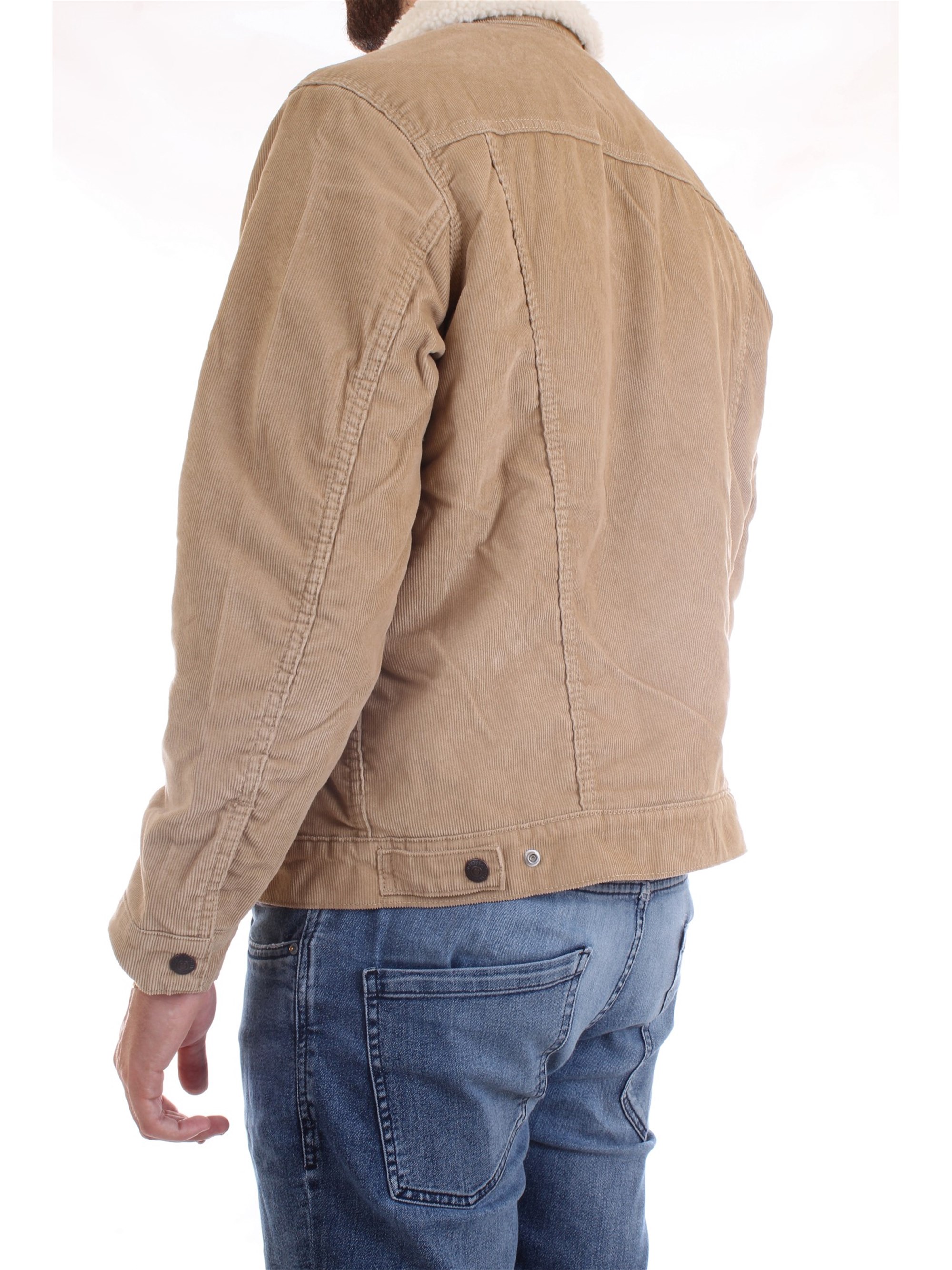 LEVI'S 16365 Beige Clothing Man Jacket LEVI'S 16365 Beige Clothing Man Jacket