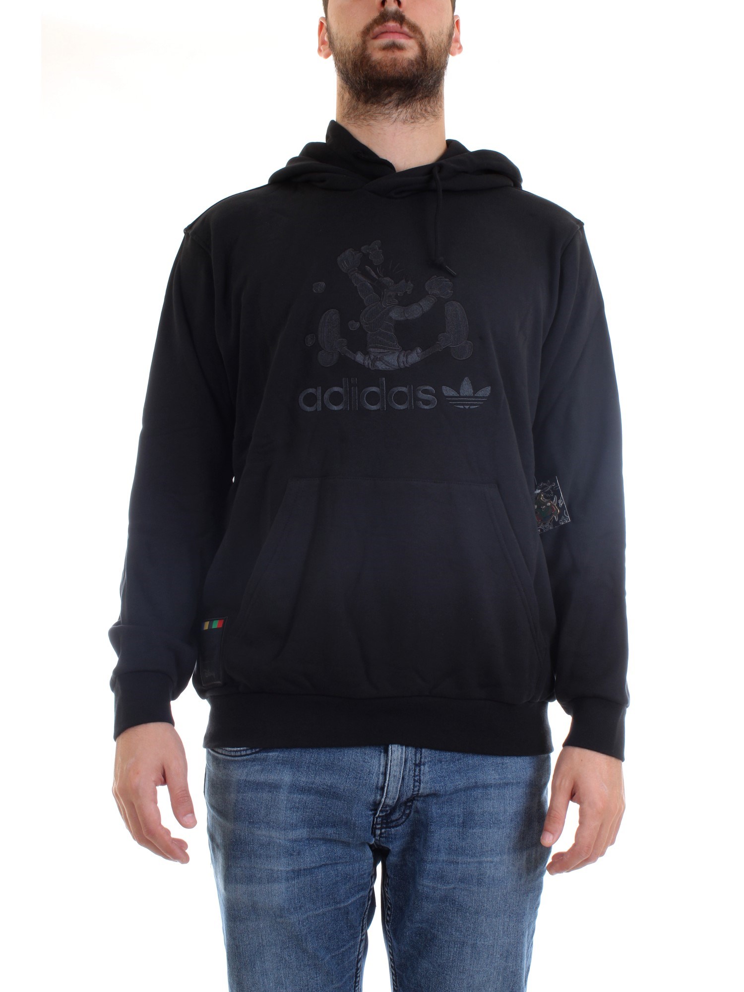 ADIDAS ORIGINALS GD6022 Black Clothing Man Sweater ADIDAS ORIGINALS GD6022 Black Clothing Man Sweater