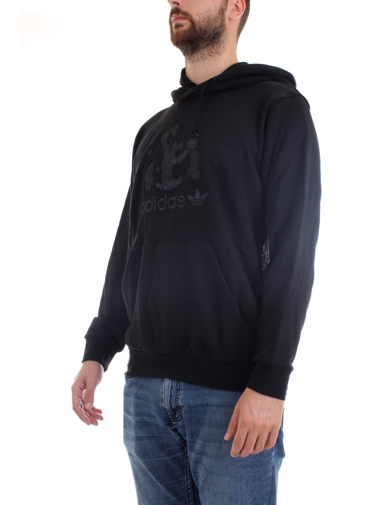 ADIDAS ORIGINALS GD6022 Black Clothing Man Sweater ADIDAS ORIGINALS GD6022 Black Clothing Man Sweater