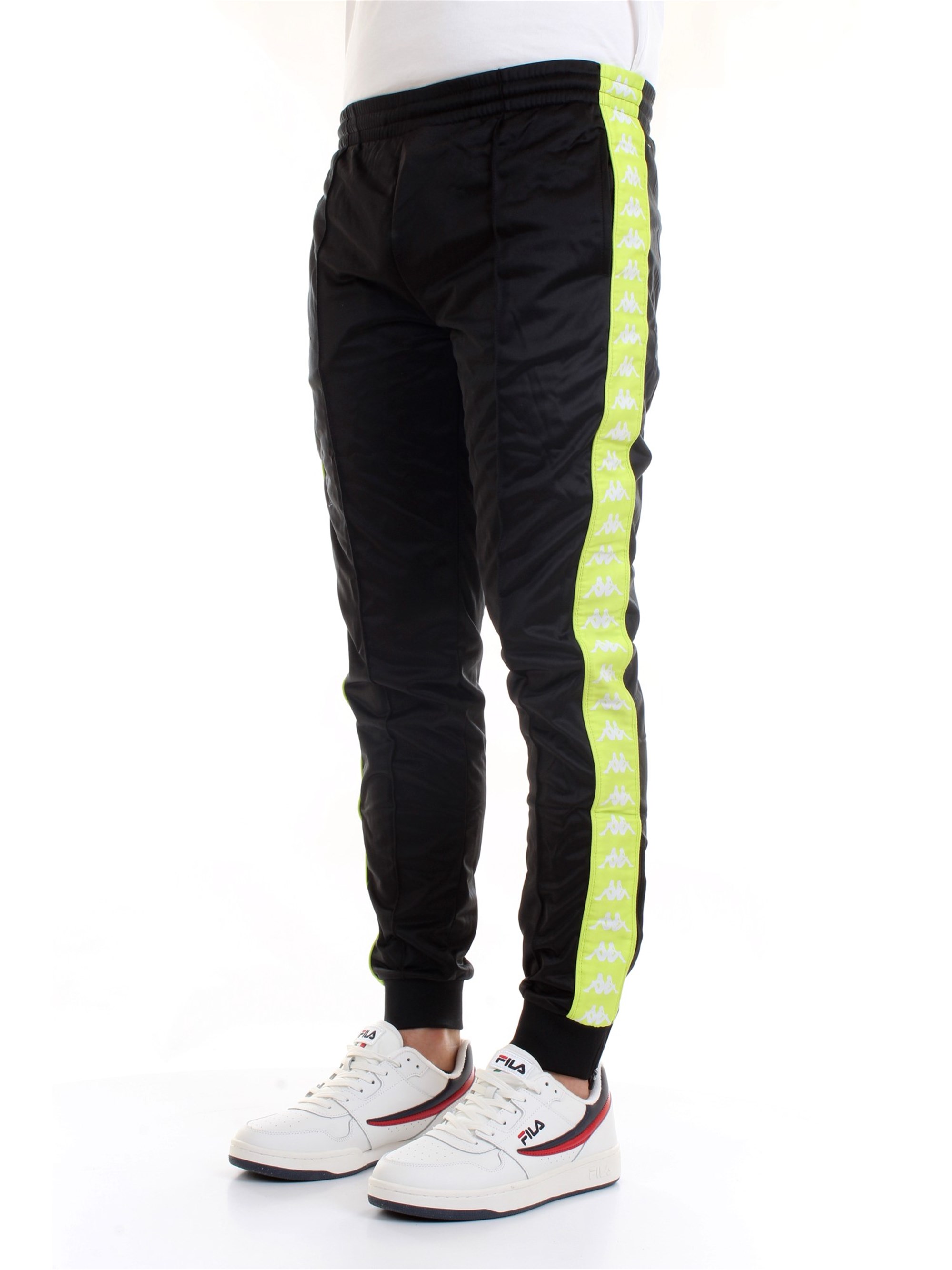 KAPPA 303KUC0 black meteorite Clothing Man Trousers KAPPA 303KUC0 black meteorite Clothing Man Trousers