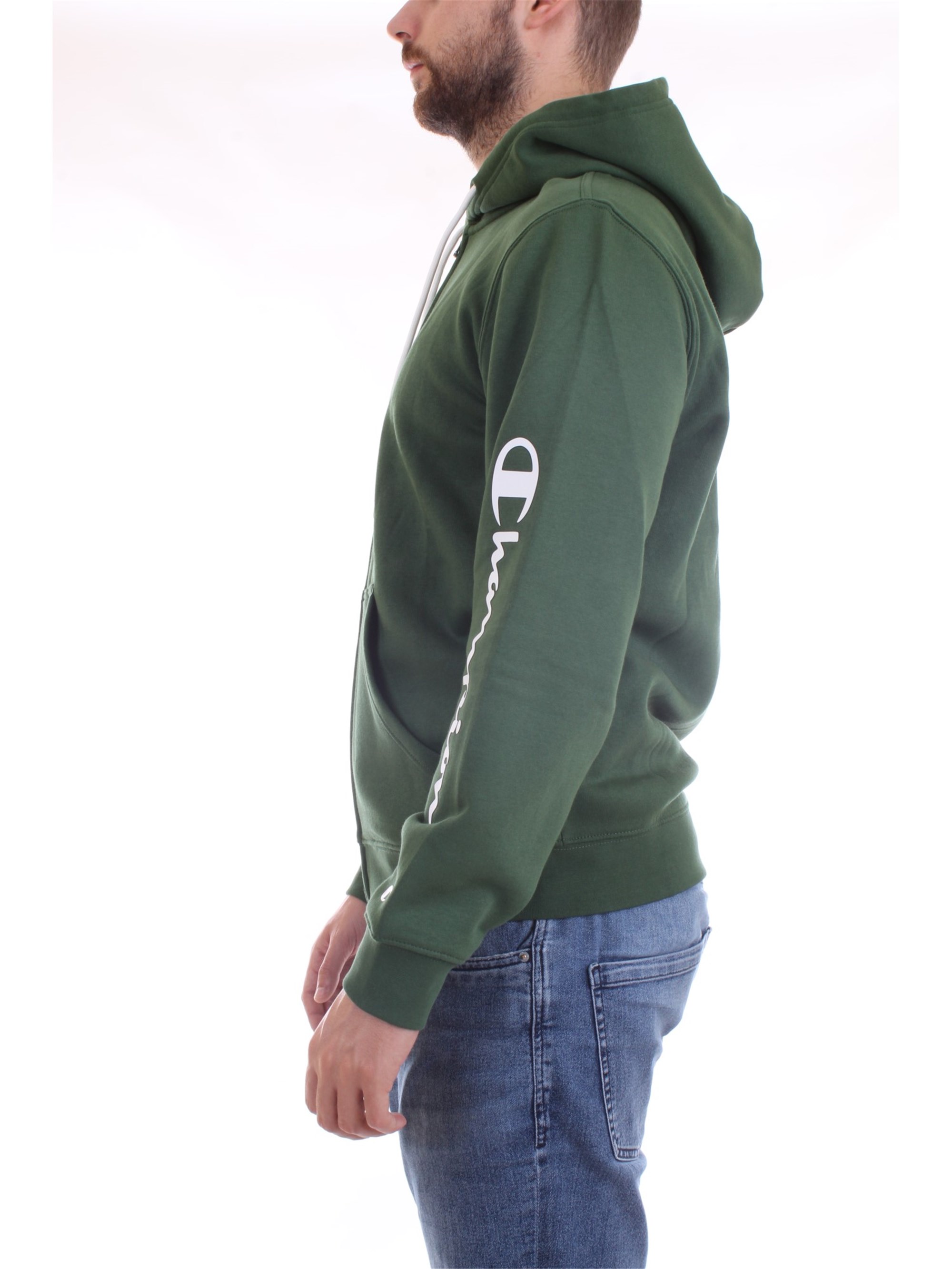CHAMPION 214745 Green Clothing Man Sweater CHAMPION 214745 Green Clothing Man Sweater