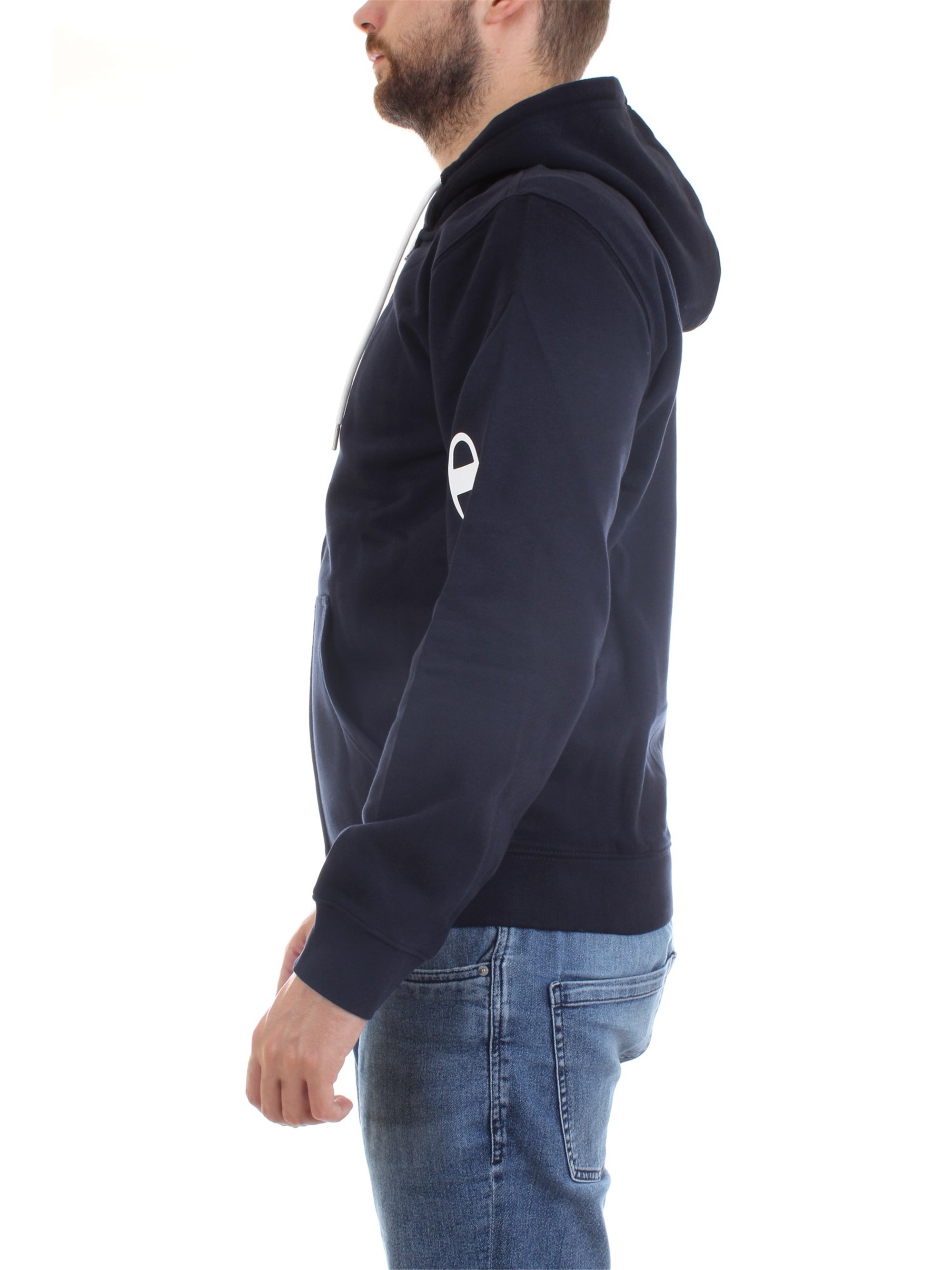 CHAMPION 214745 Blue Clothing Man Sweater CHAMPION 214745 Blue Clothing Man Sweater