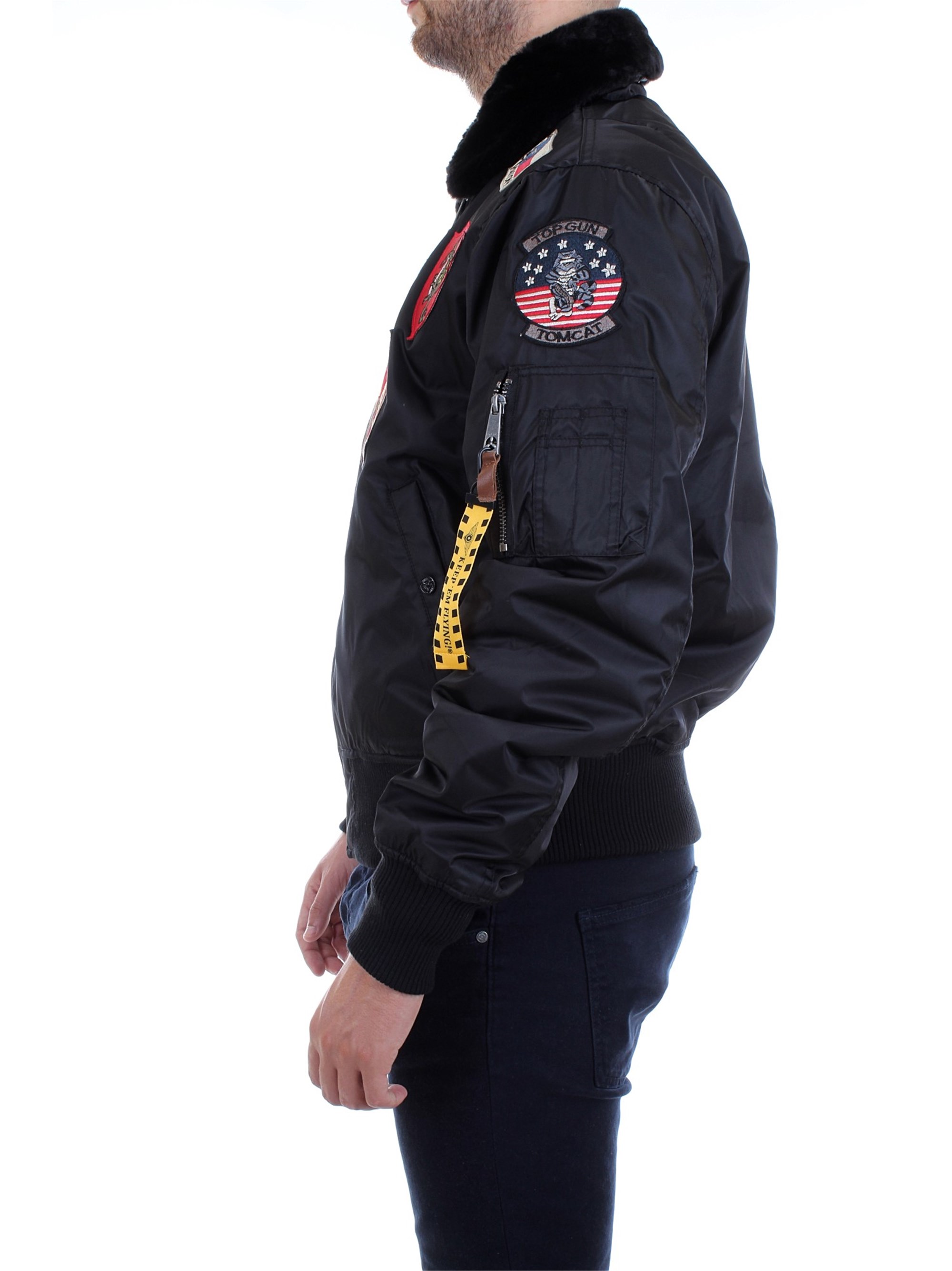 TOP GUN TGJ1542P Black Clothing Man Jacket TOP GUN TGJ1542P Black Clothing Man Jacket