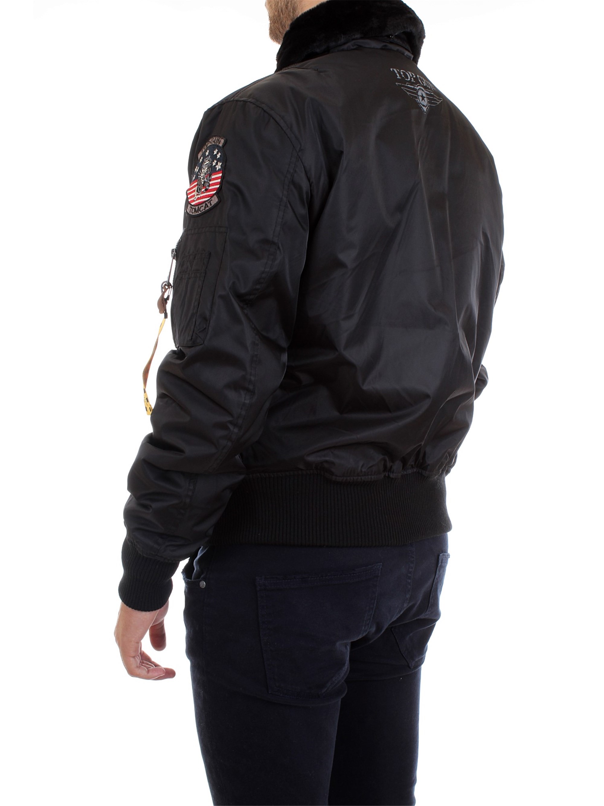 TOP GUN TGJ1542P Black Clothing Man Jacket TOP GUN TGJ1542P Black Clothing Man Jacket