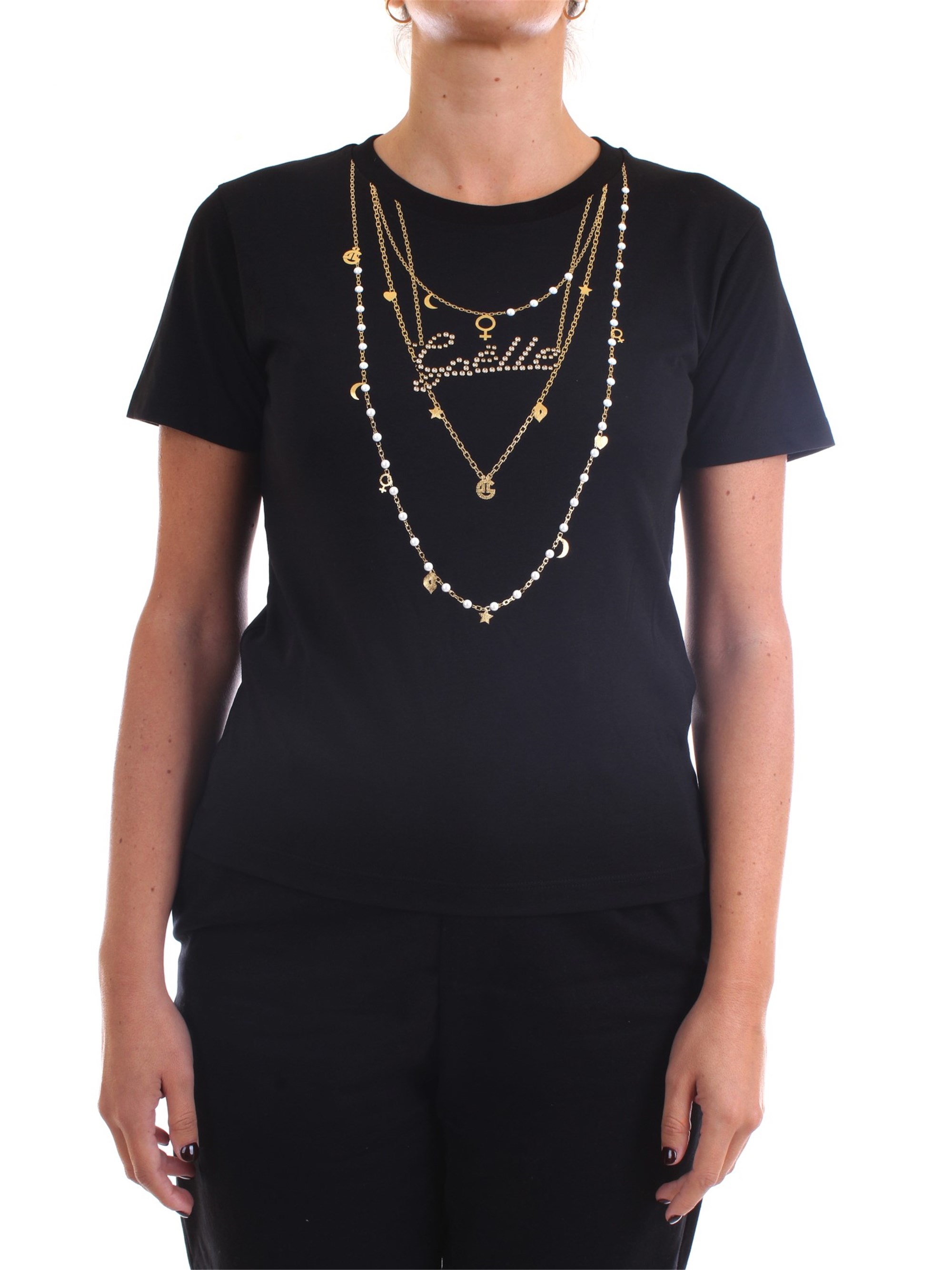 GAELLE PARIS GBD8171 Black Clothing Woman T-Shirt/Polo GAELLE PARIS GBD8171 Black Clothing Woman T-Shirt/Polo