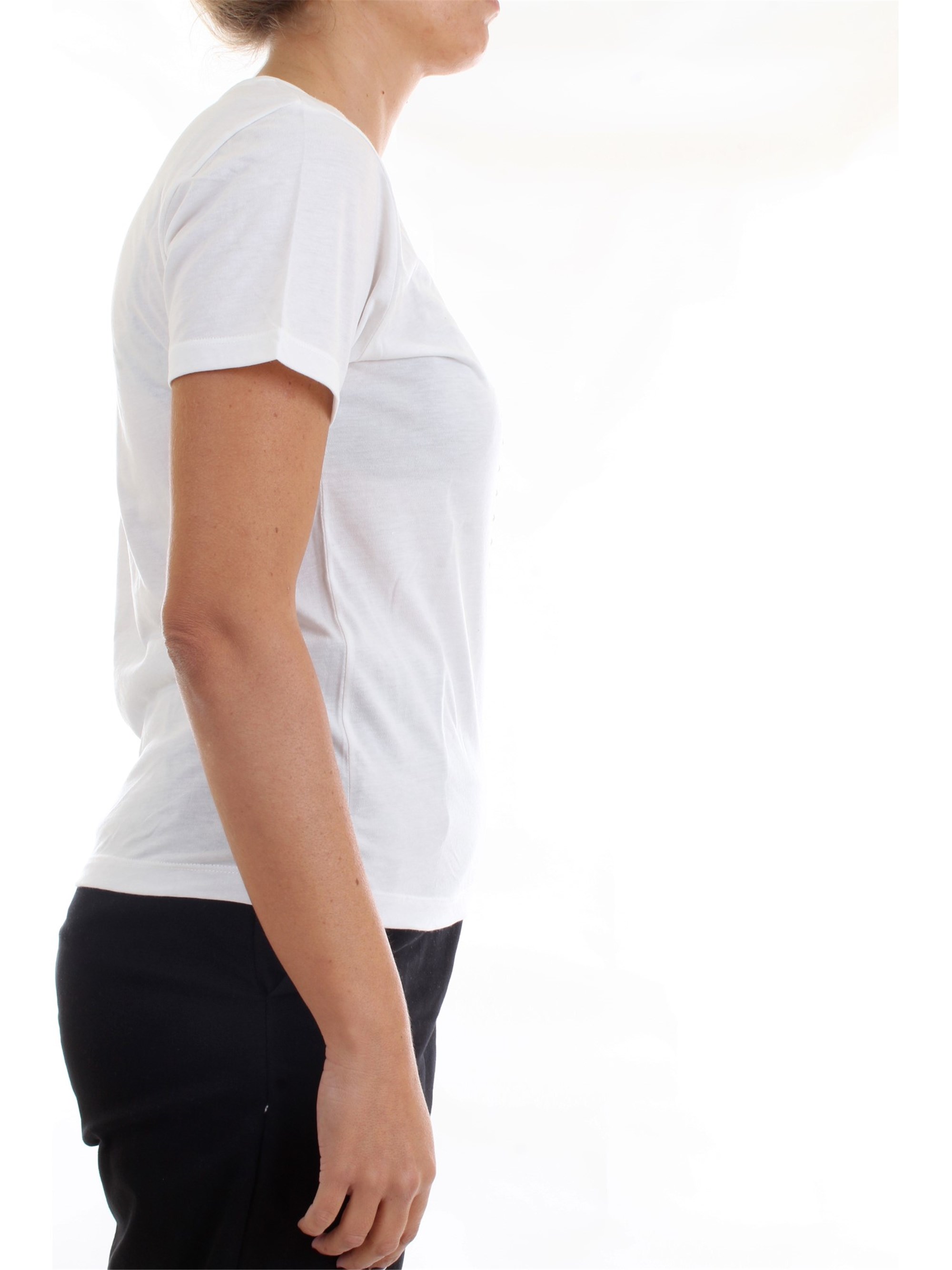 GAELLE PARIS GBD8171 White Clothing Woman T-Shirt/Polo GAELLE PARIS GBD8171 White Clothing Woman T-Shirt/Polo