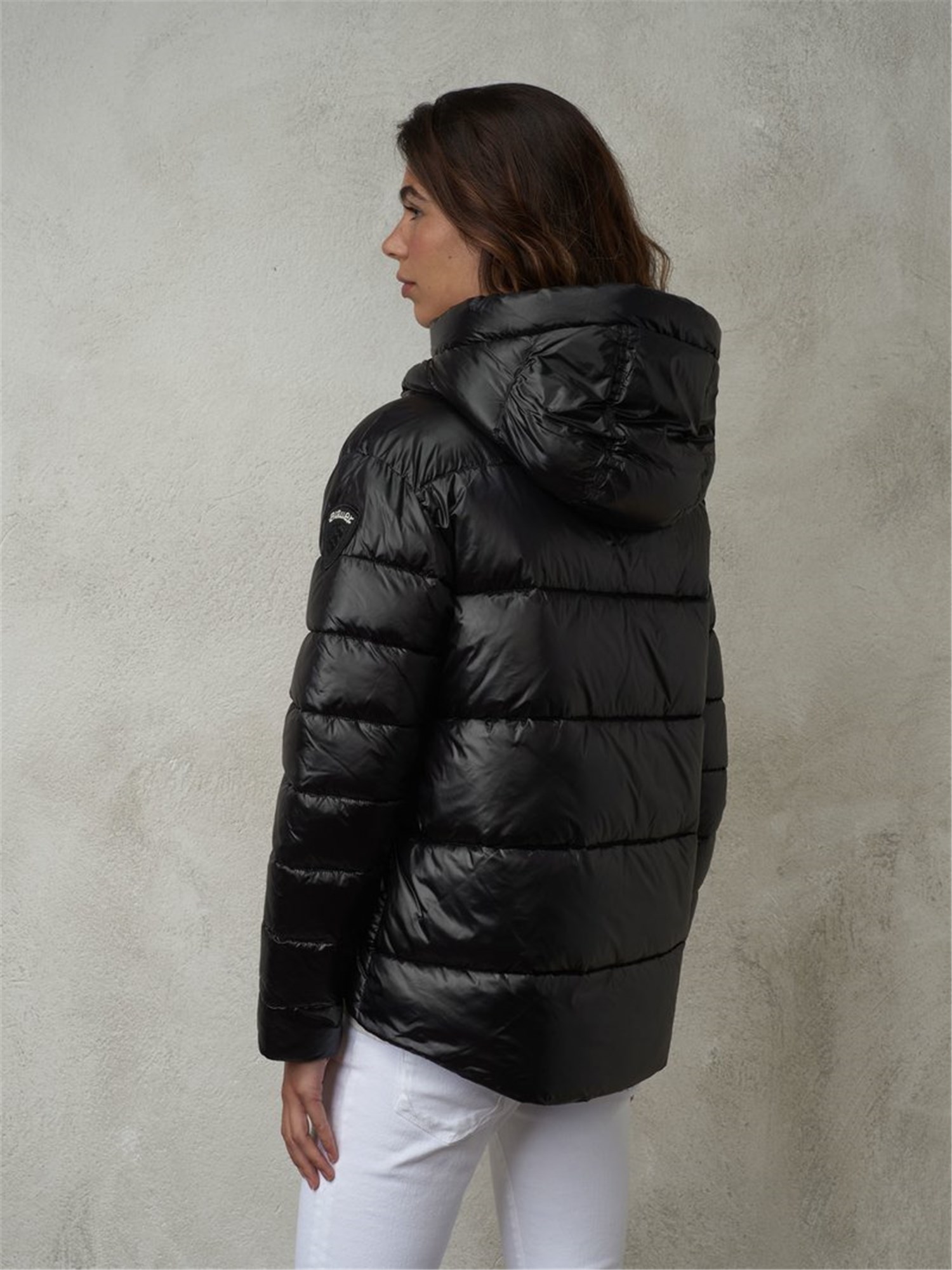 Blauer 23WBLD02127 005050 Black Clothing Woman Duvet Blauer 23WBLD02127 005050 Black Clothing Woman Duvet
