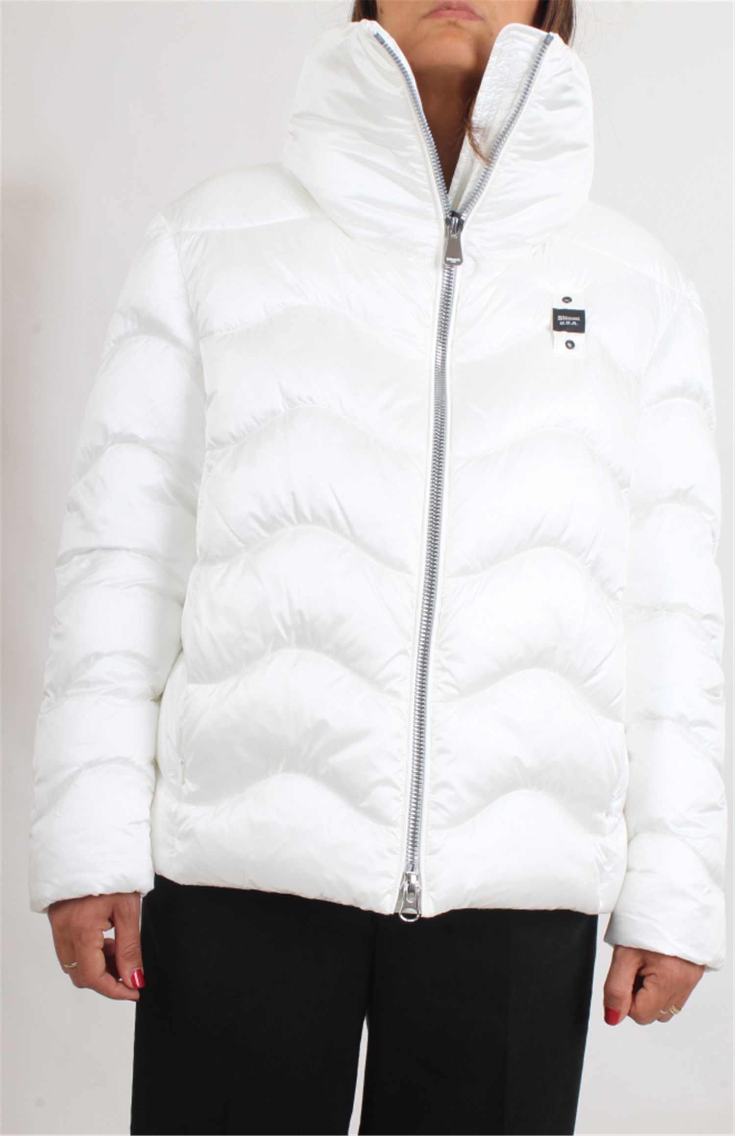 Blauer 23WBLDC02119 06636 Bianco Abbigliamento Donna Piumino Blauer 23WBLDC02119 06636 Bianco Abbigliamento Donna Piumino